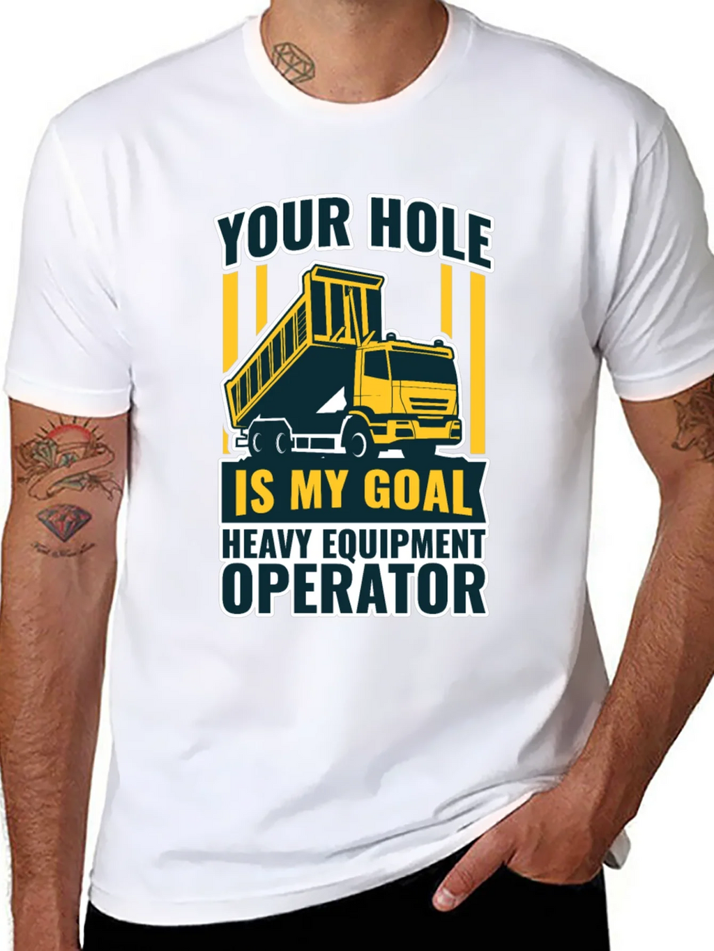 Heavy Equipment Operator Humor T-Shirt