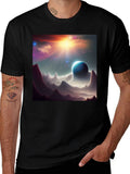 Cosmic Planet T-Shirt - Space Art Design