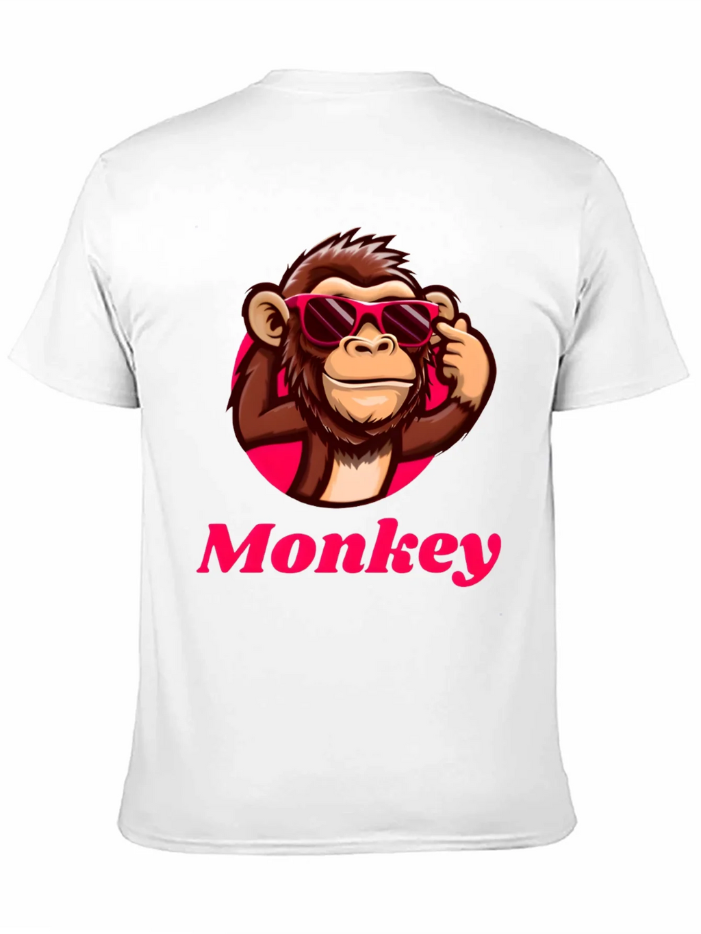 Cool Monkey Graphic T-Shirt - Black