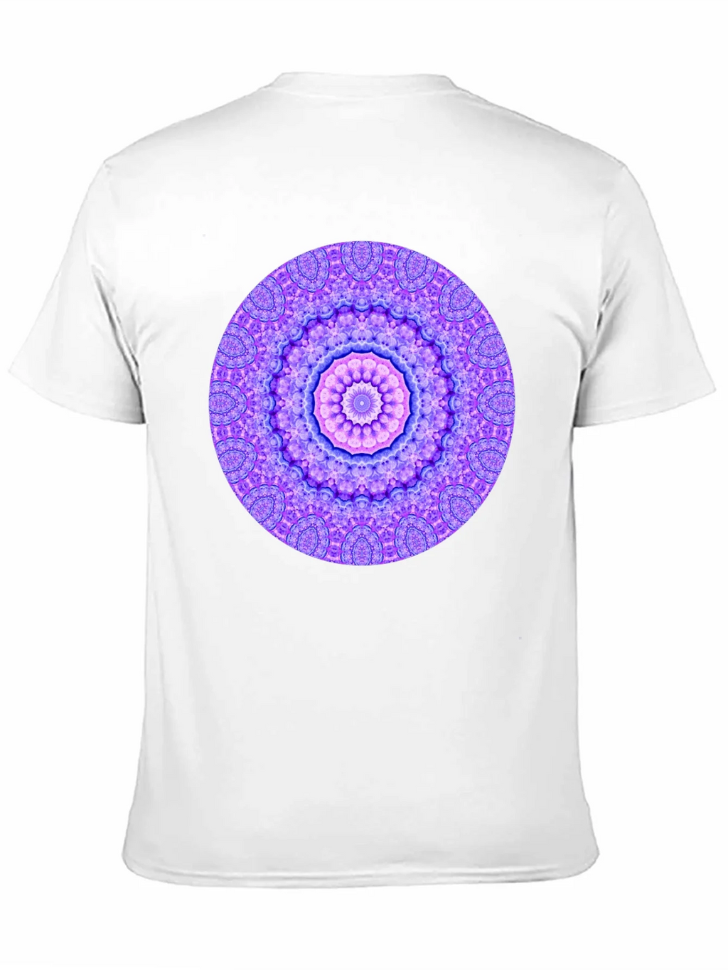 Mandala Graphic Tee - Unisex Black Cotton T-Shirt