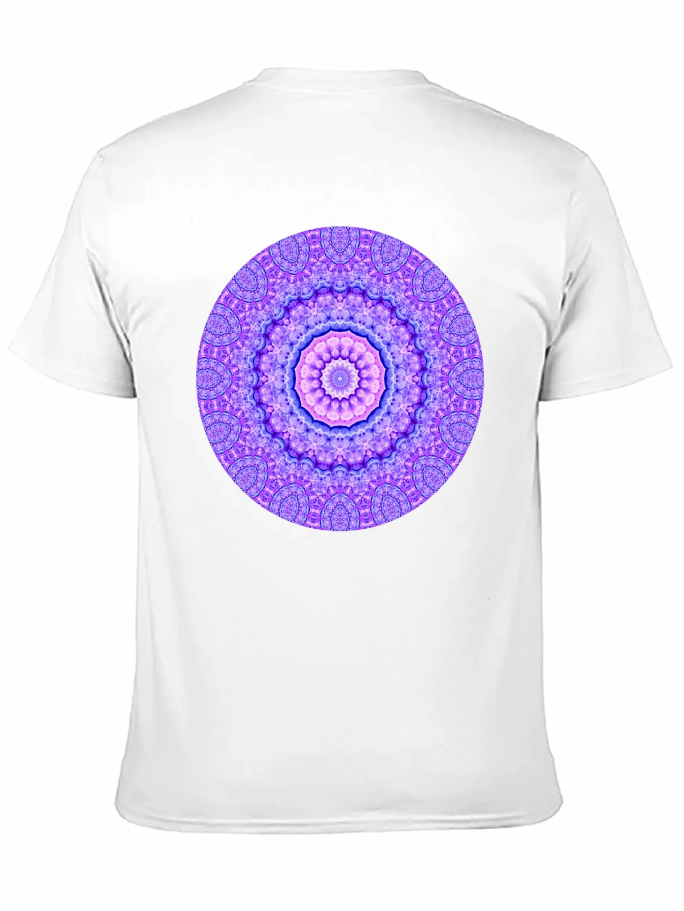 Mandala Graphic Tee - Unisex Black Cotton T-Shirt