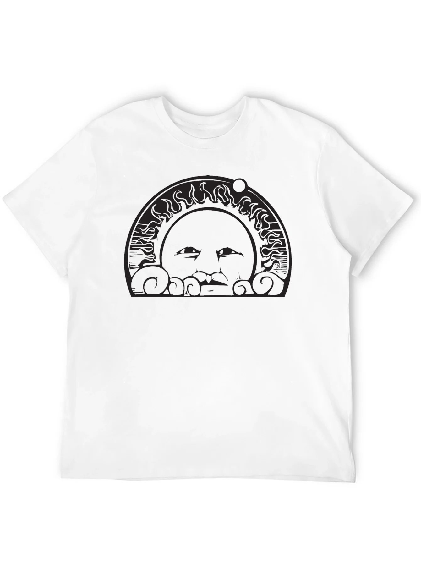 Black Sun Graphic Tee - Stylish & Unique