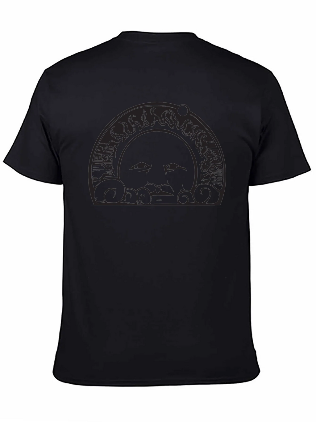 Black Sun Graphic Tee - Stylish & Unique