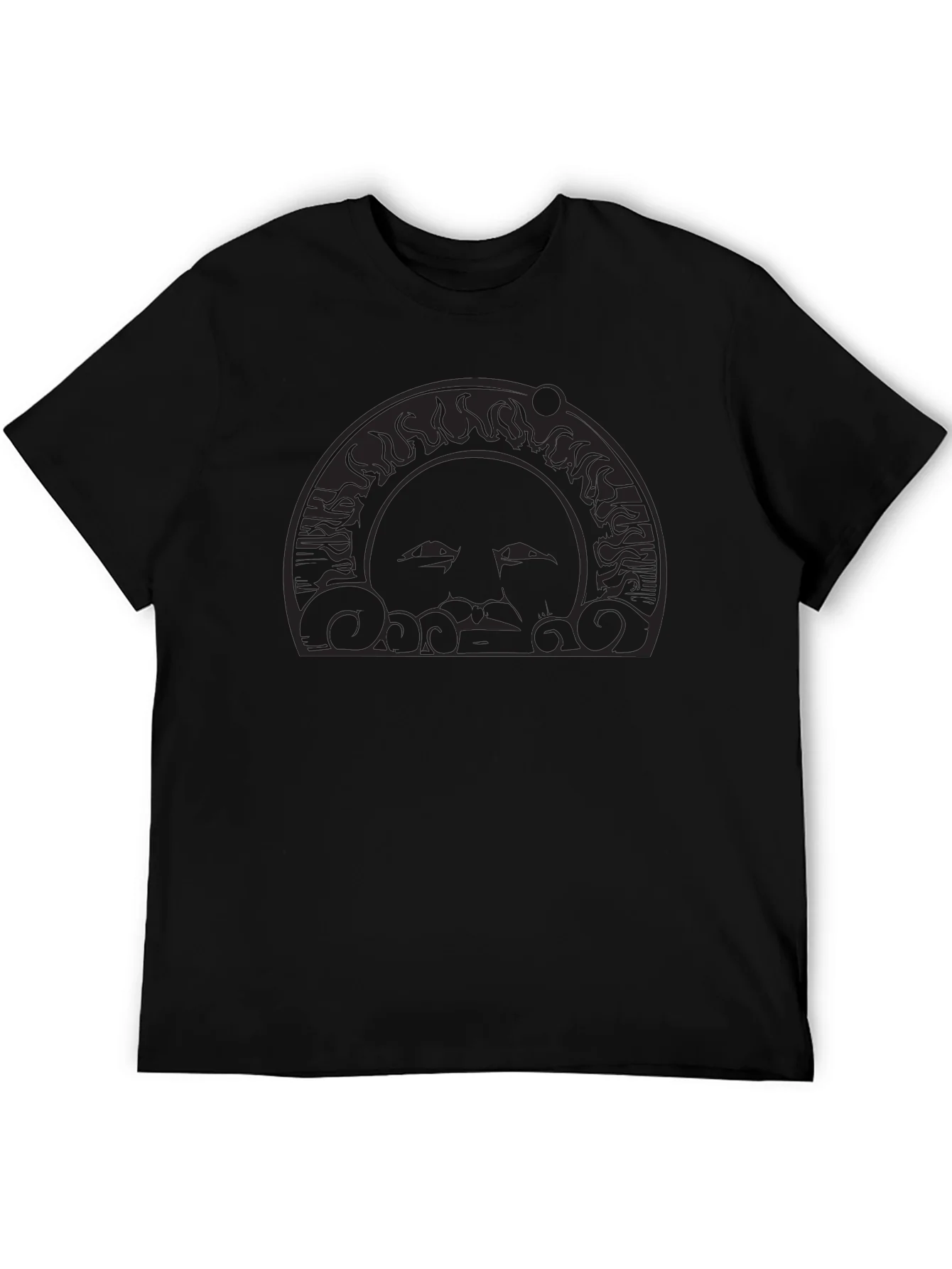 Black Sun Graphic Tee - Stylish & Unique