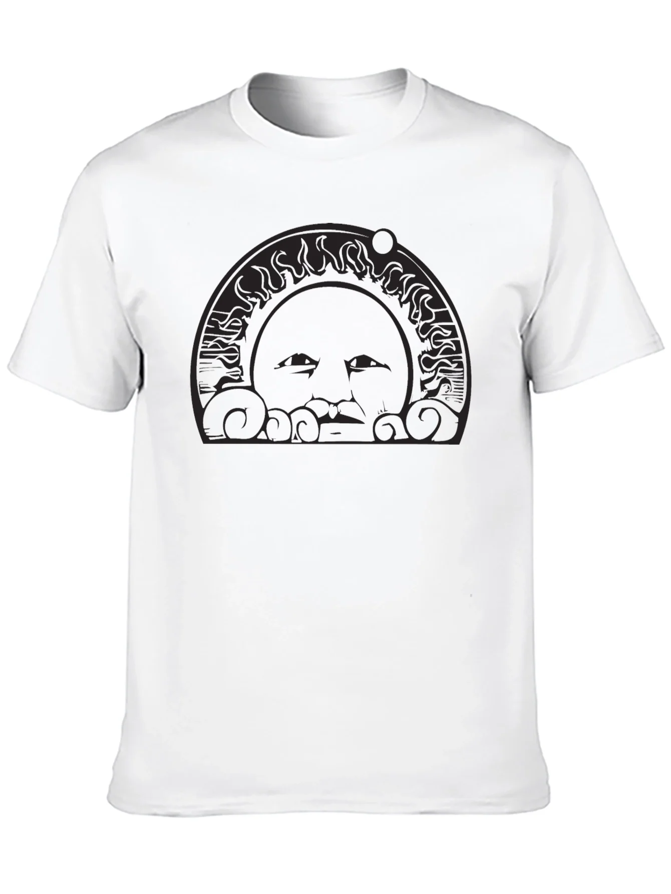 Black Sun Graphic Tee - Stylish & Unique
