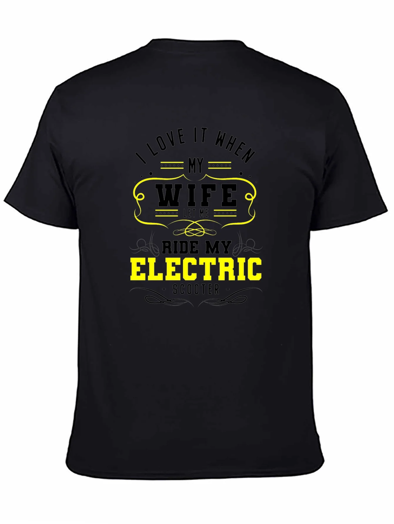 Funny Wife Electric Scooter T-Shirt
