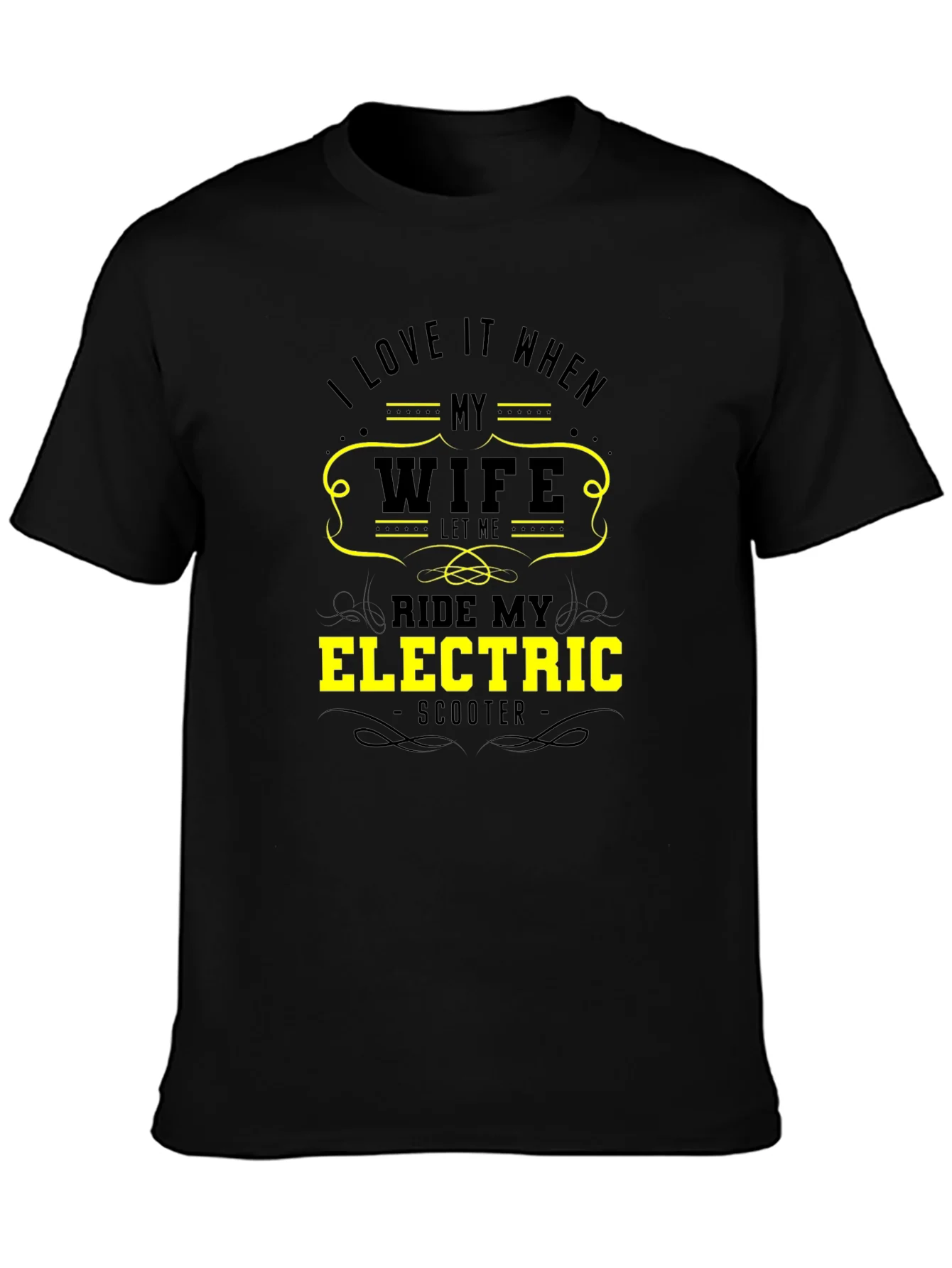 Funny Wife Electric Scooter T-Shirt