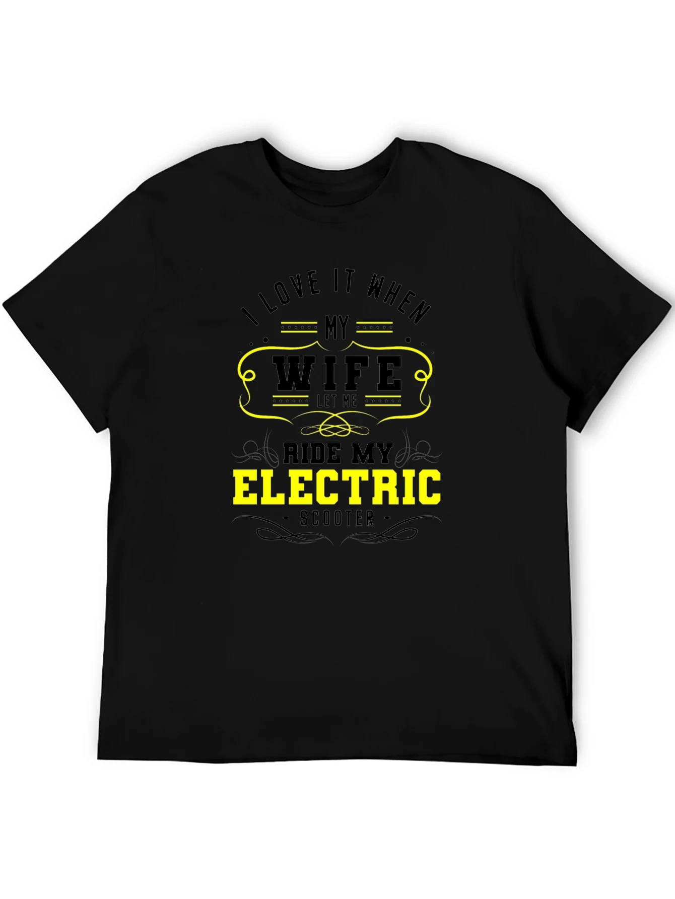 Funny Wife Electric Scooter T-Shirt