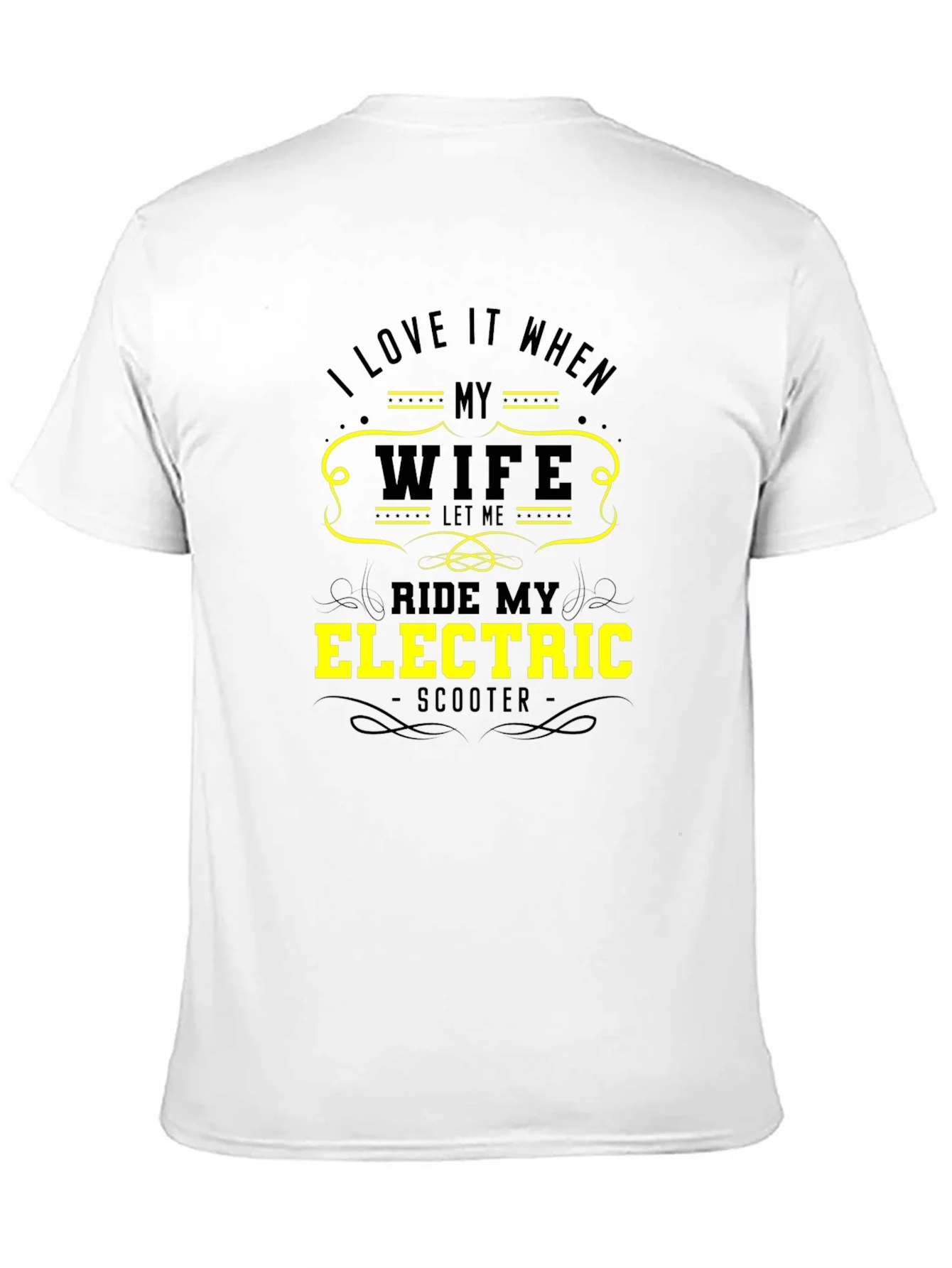 Funny Wife Electric Scooter T-Shirt