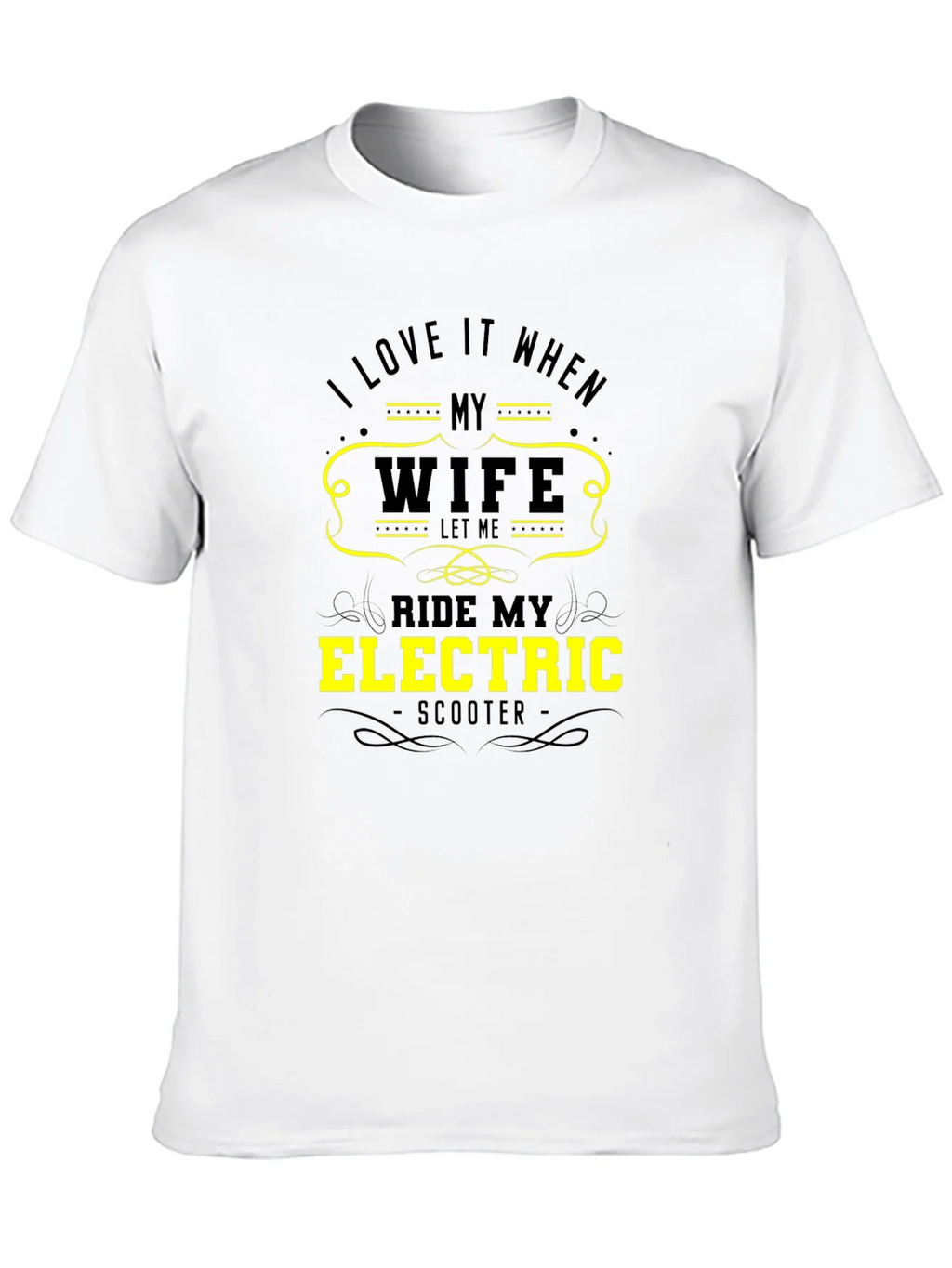 Funny Wife Electric Scooter T-Shirt
