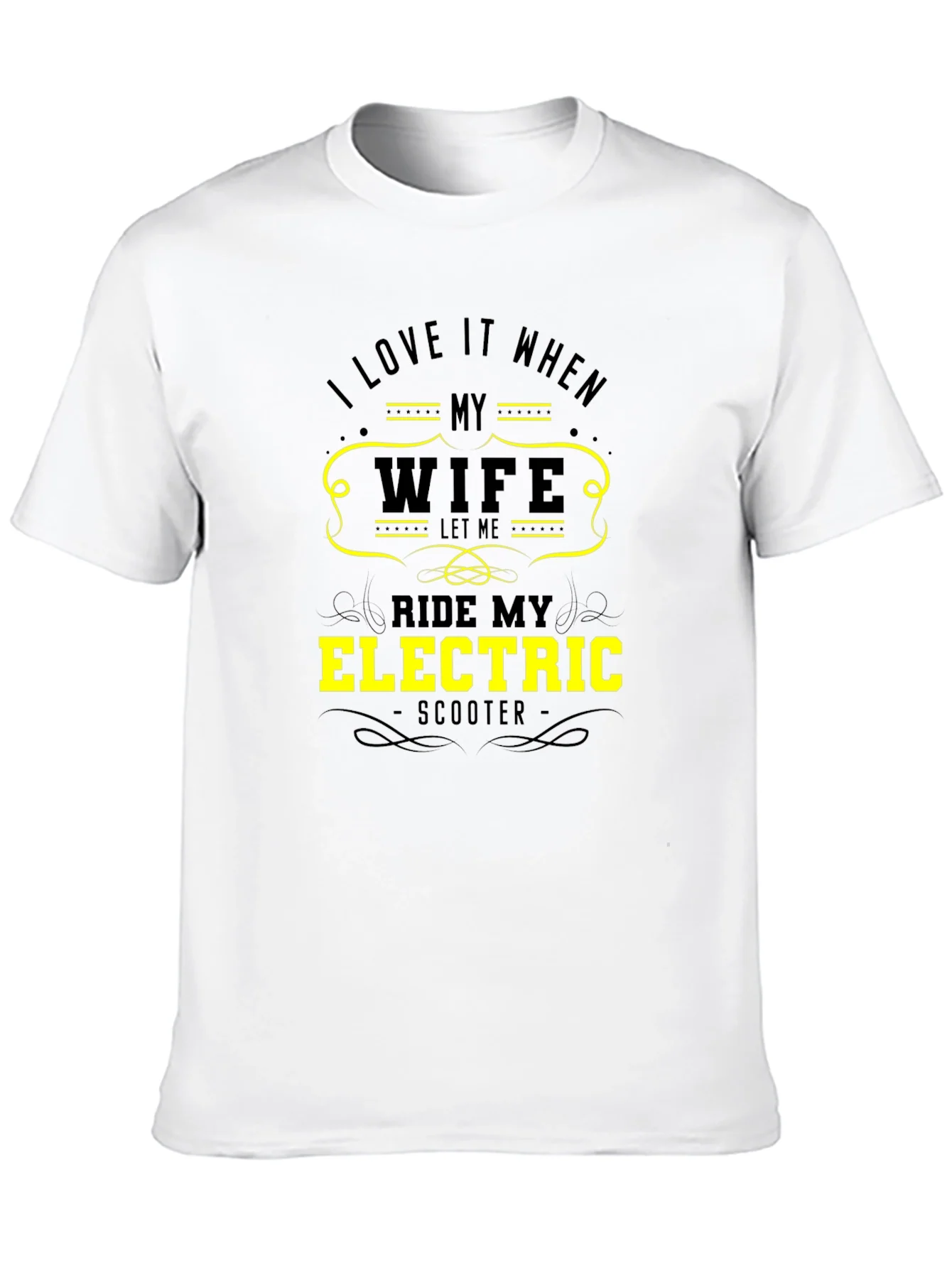 Funny Wife Electric Scooter T-Shirt
