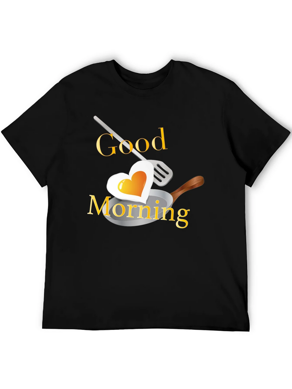 Good Morning Heart Egg T-Shirt