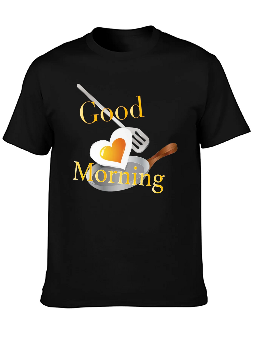 Good Morning Heart Egg T-Shirt