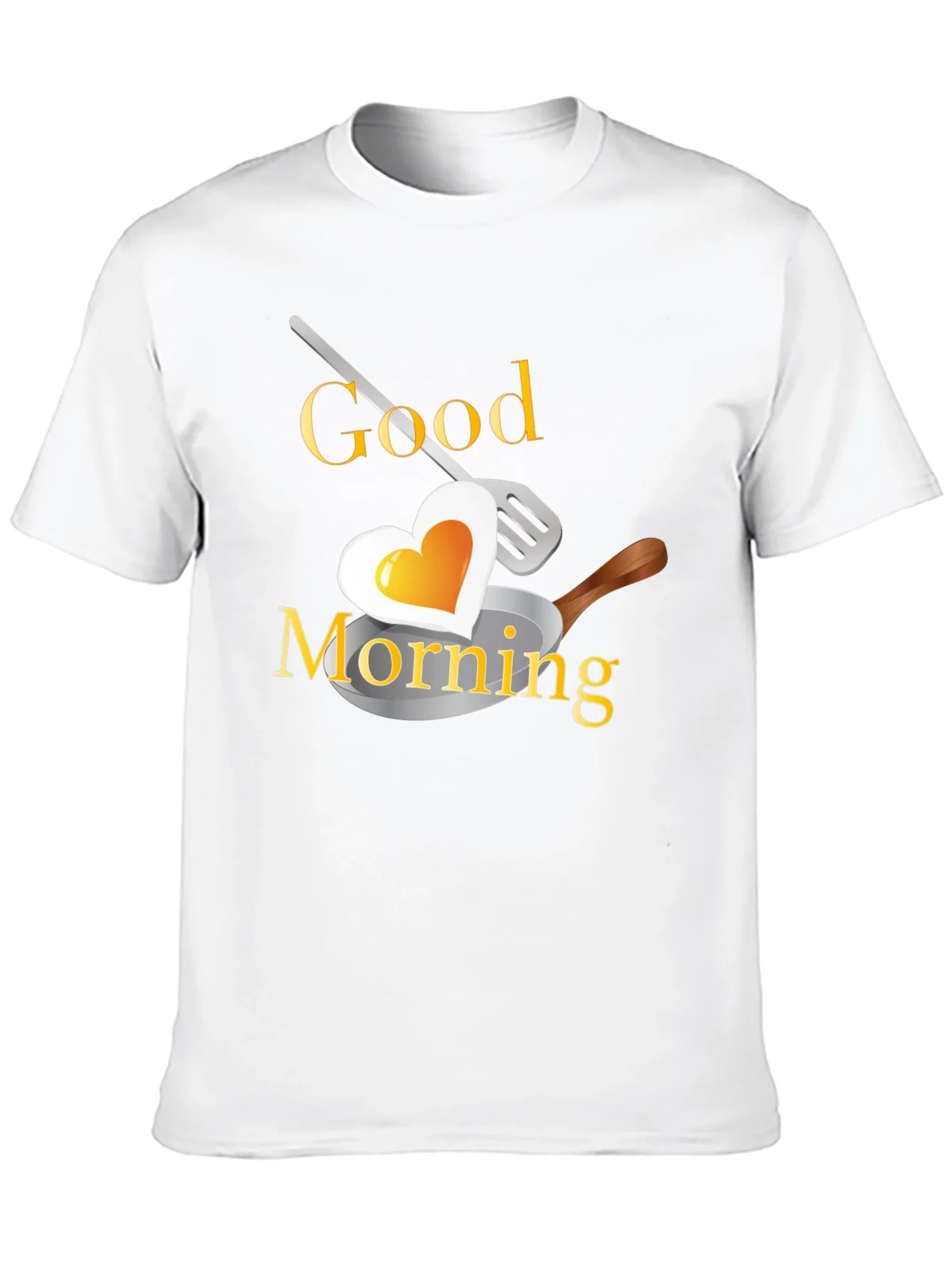 Good Morning Heart Egg T-Shirt