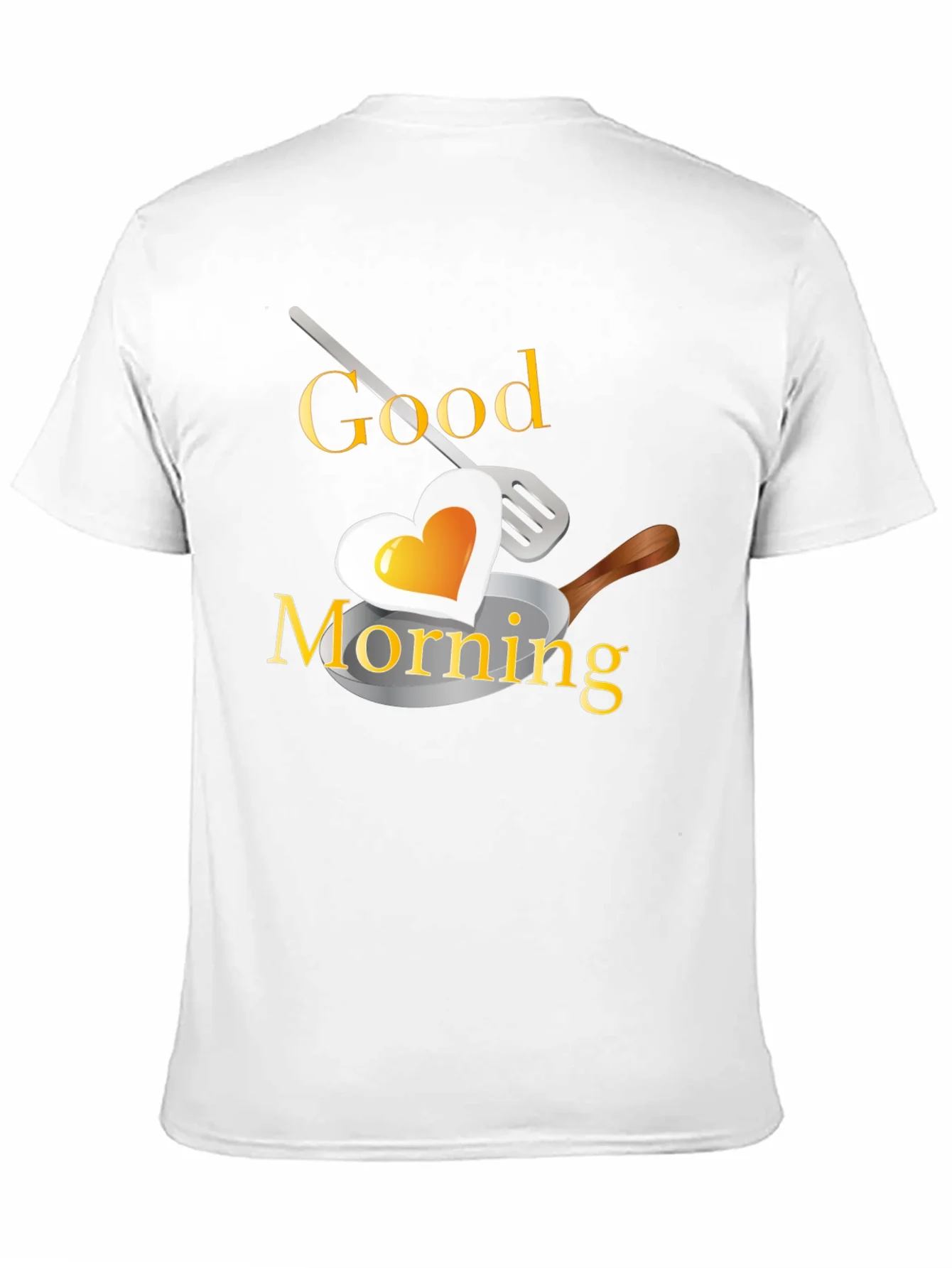 Good Morning Heart Egg T-Shirt