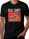 Bullshirt Graphic Tee - Funny Deer T-Shirt