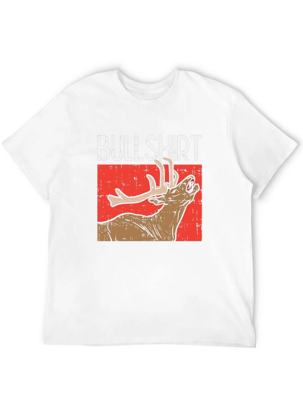Bullshirt Graphic Tee - Funny Deer T-Shirt