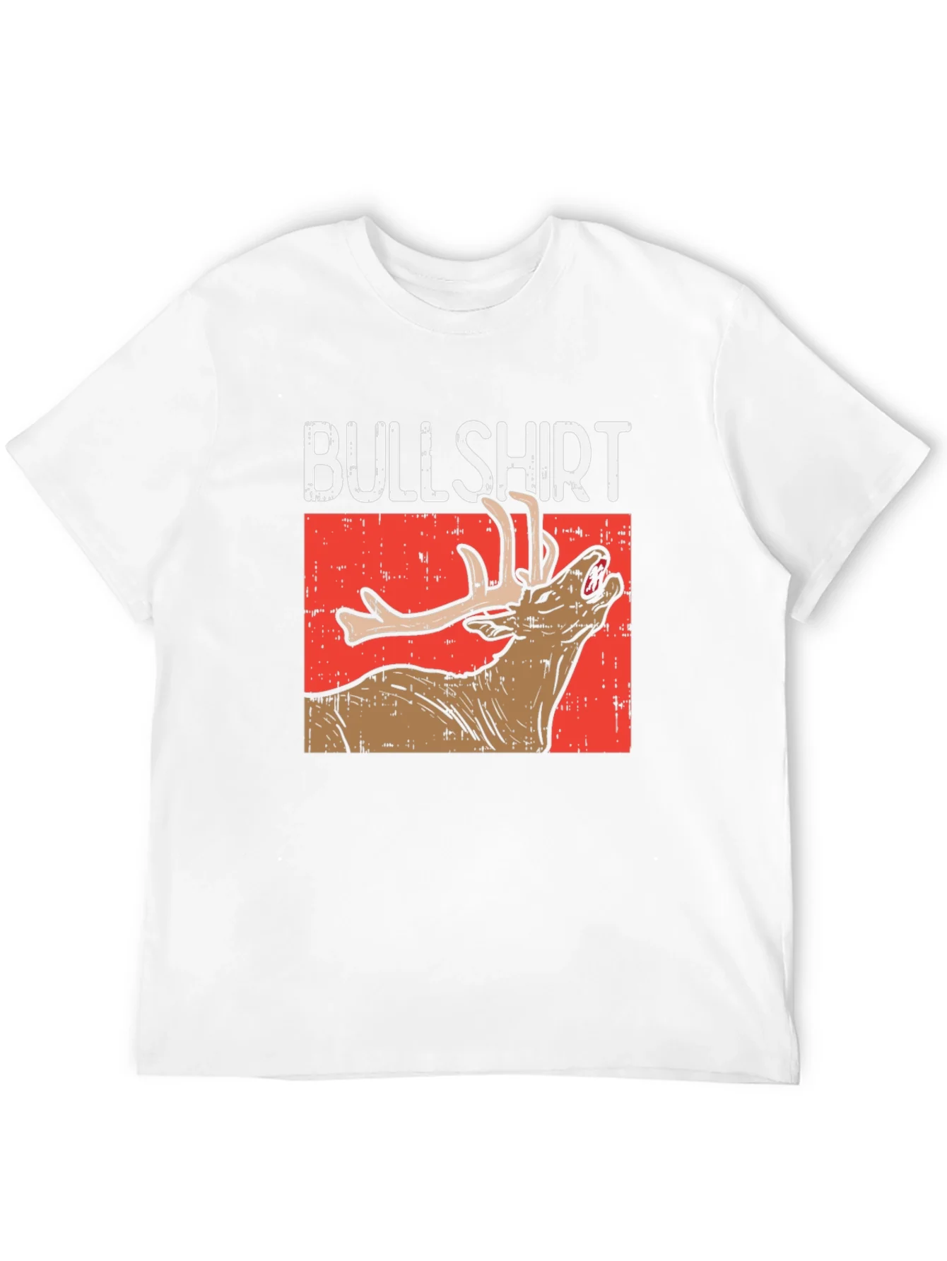 Bullshirt Graphic Tee - Funny Deer T-Shirt