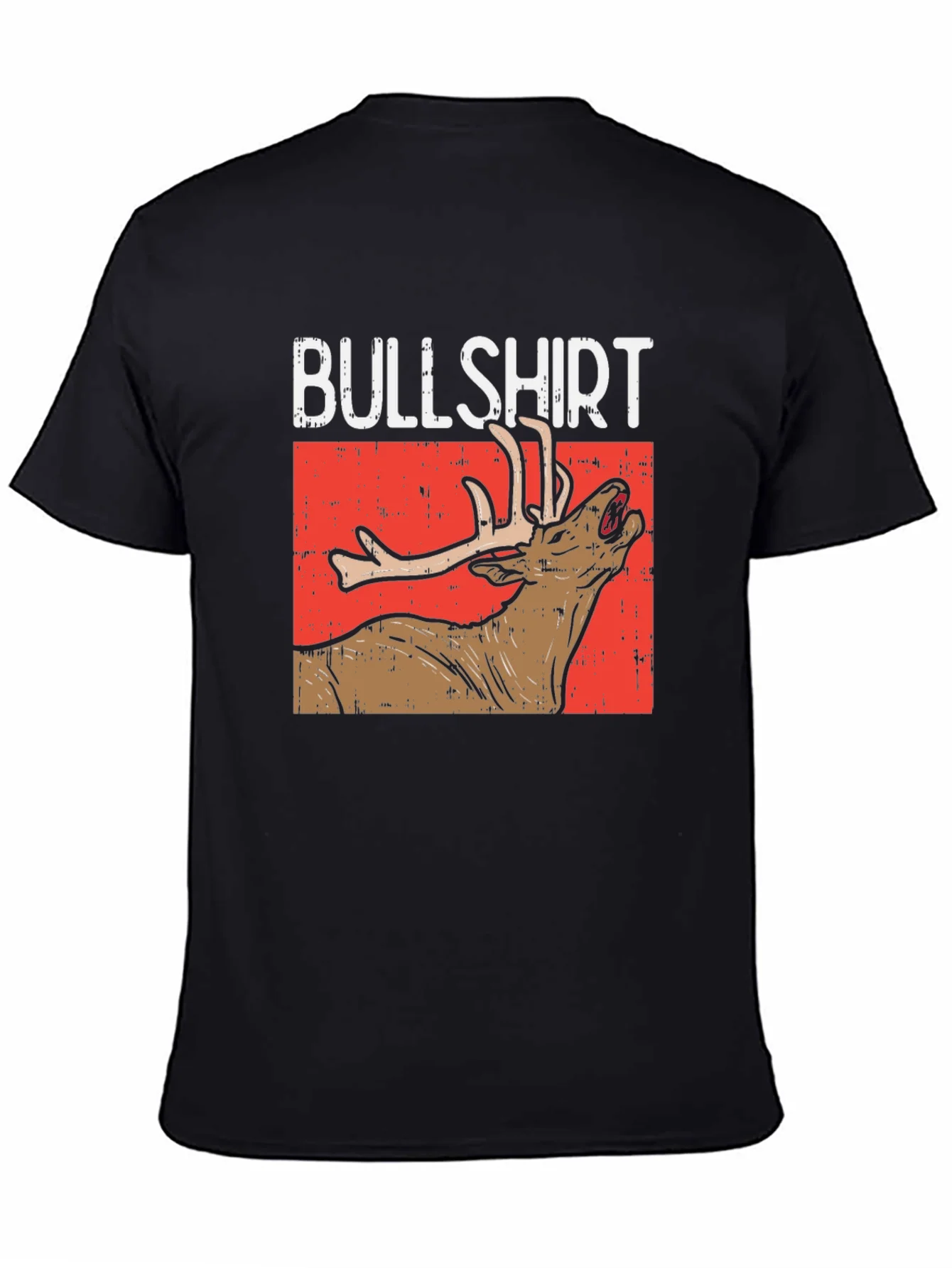 Bullshirt Graphic Tee - Funny Deer T-Shirt