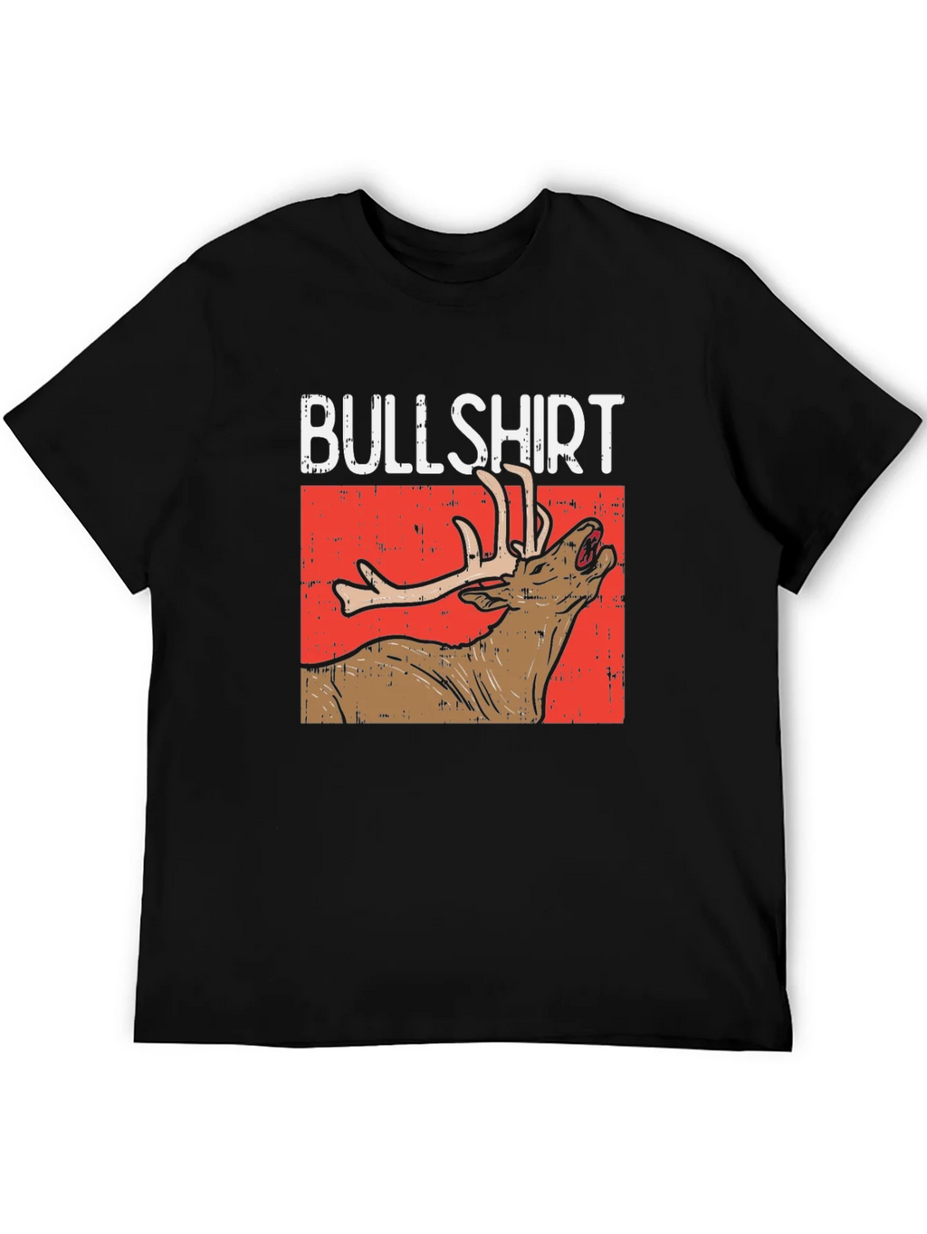Bullshirt Graphic Tee - Funny Deer T-Shirt