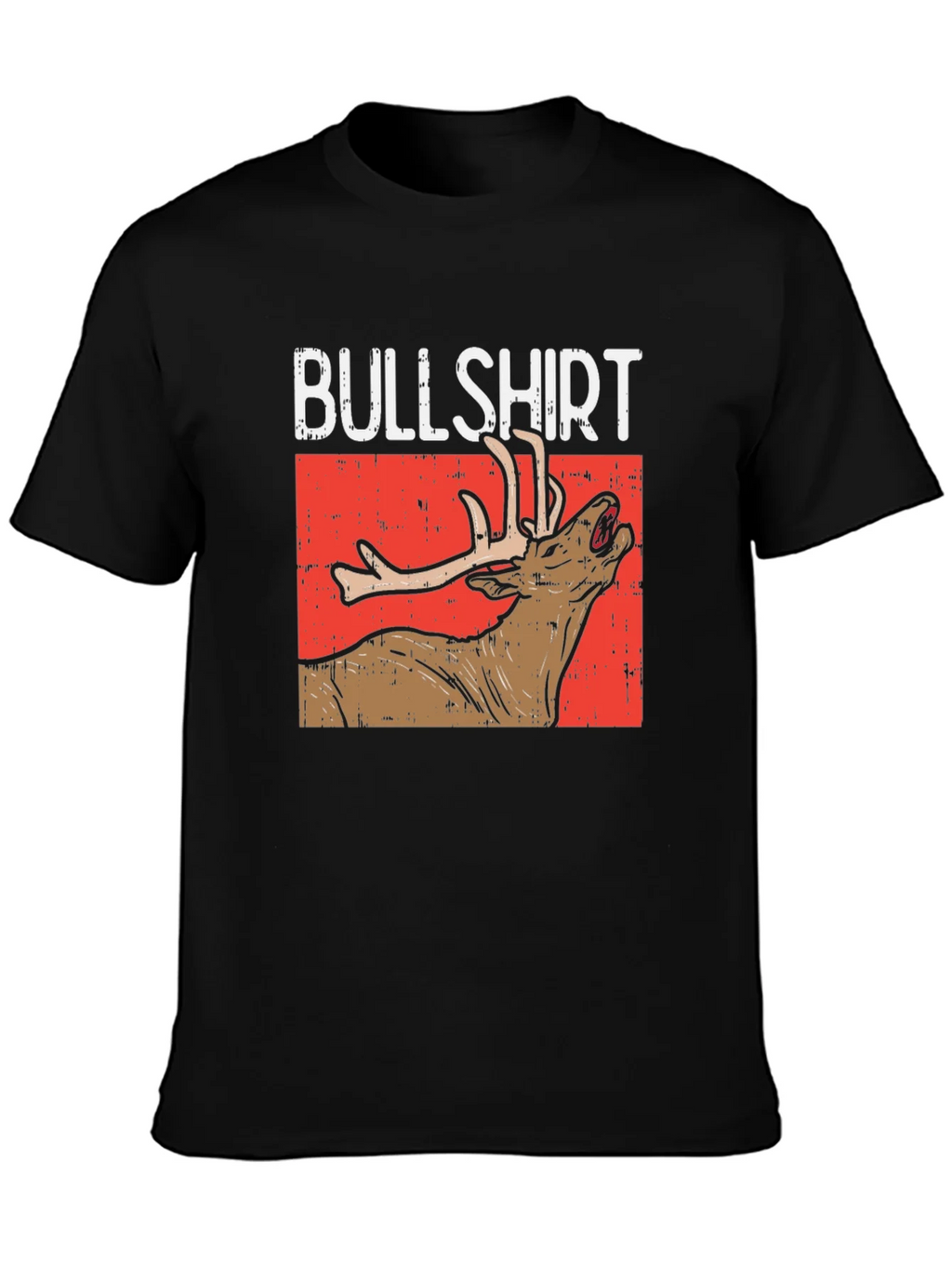Bullshirt Graphic Tee - Funny Deer T-Shirt