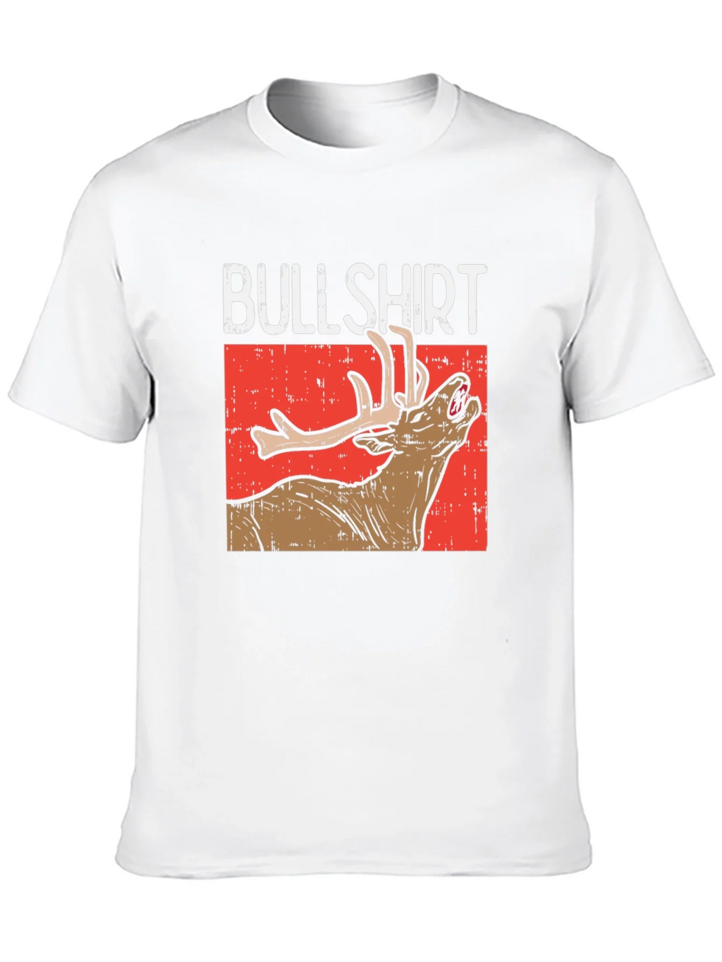 Bullshirt Graphic Tee - Funny Deer T-Shirt