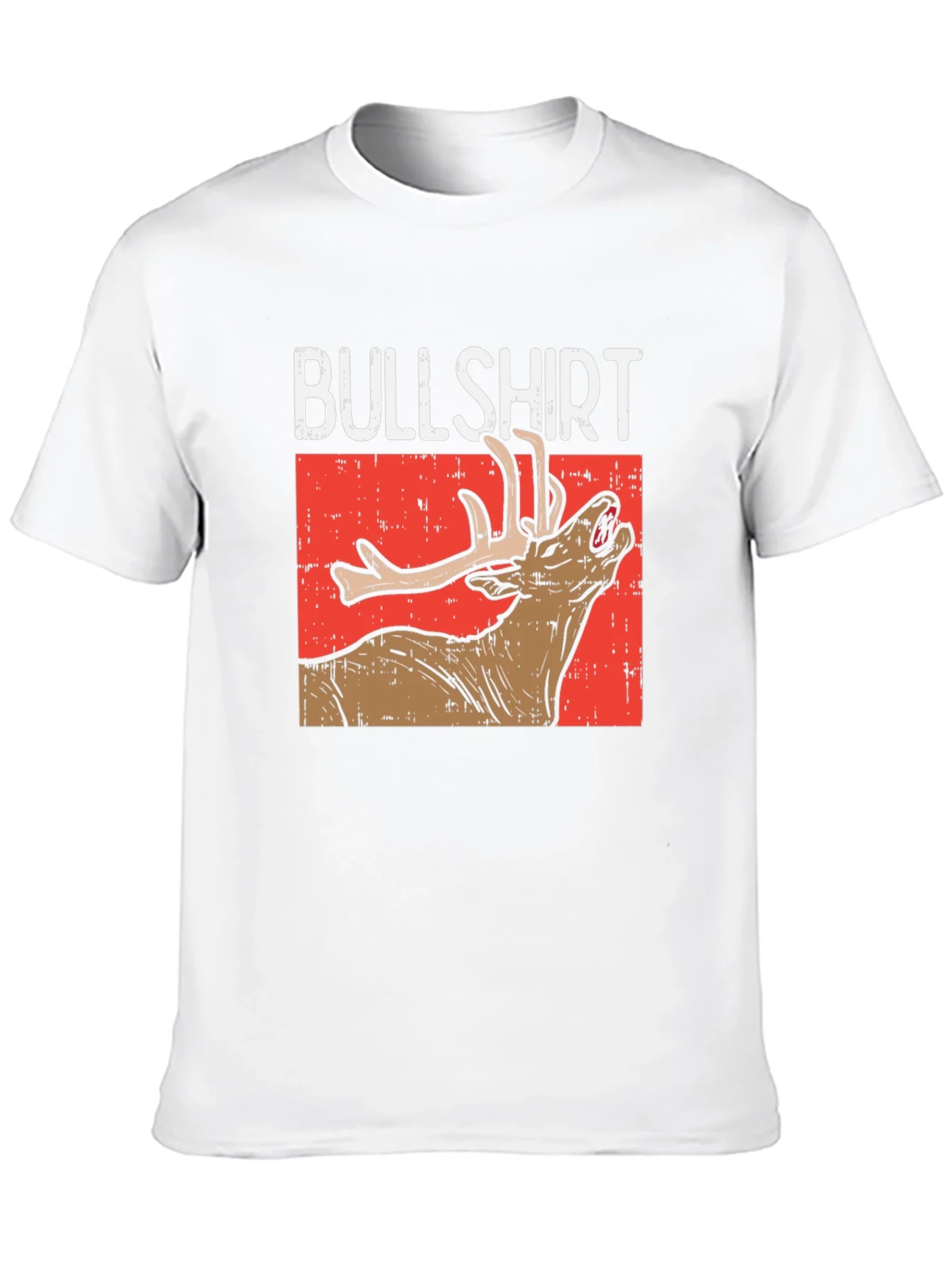 Bullshirt Graphic Tee - Funny Deer T-Shirt