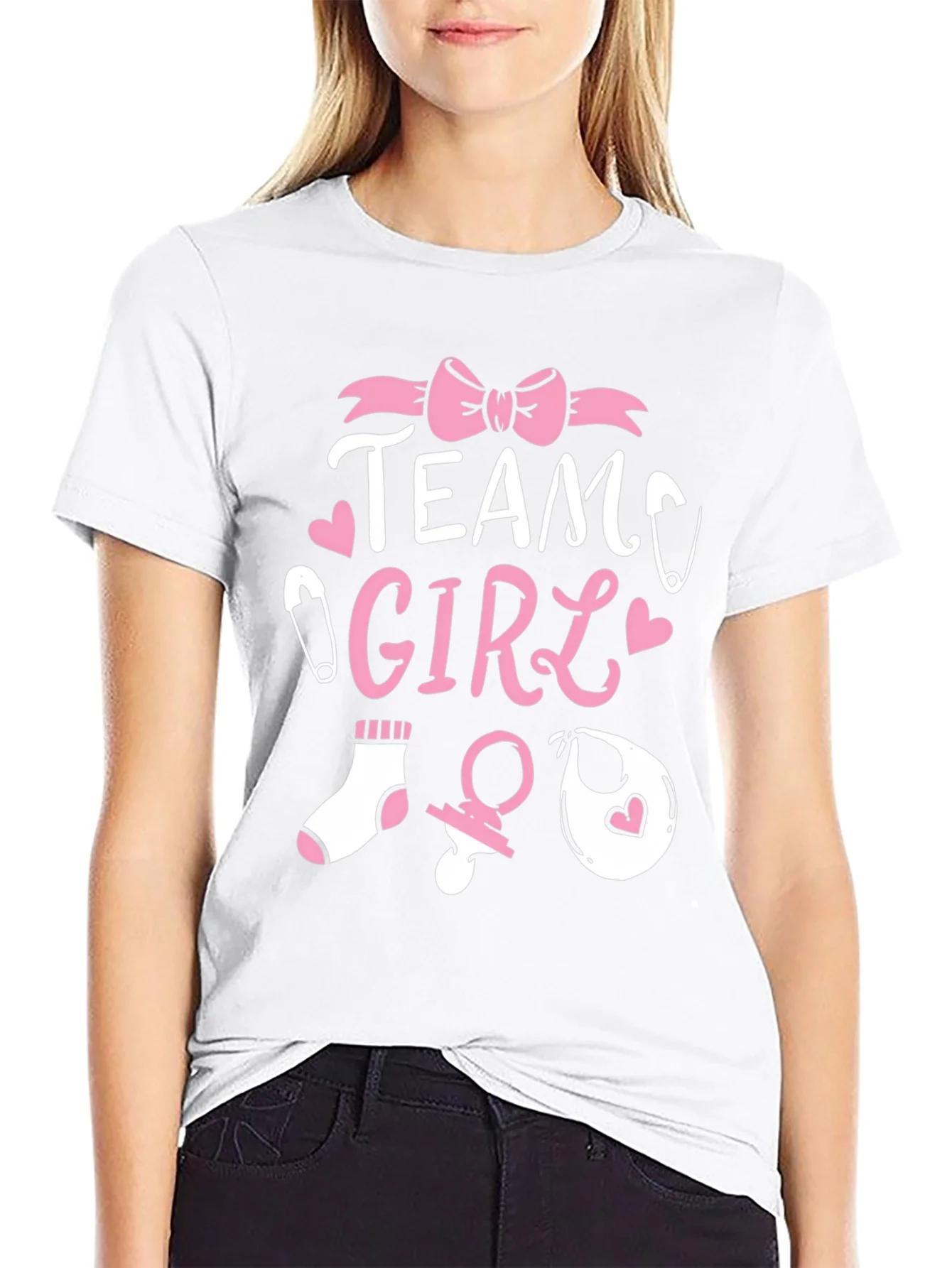 Team Girl Baby Shower T-Shirt