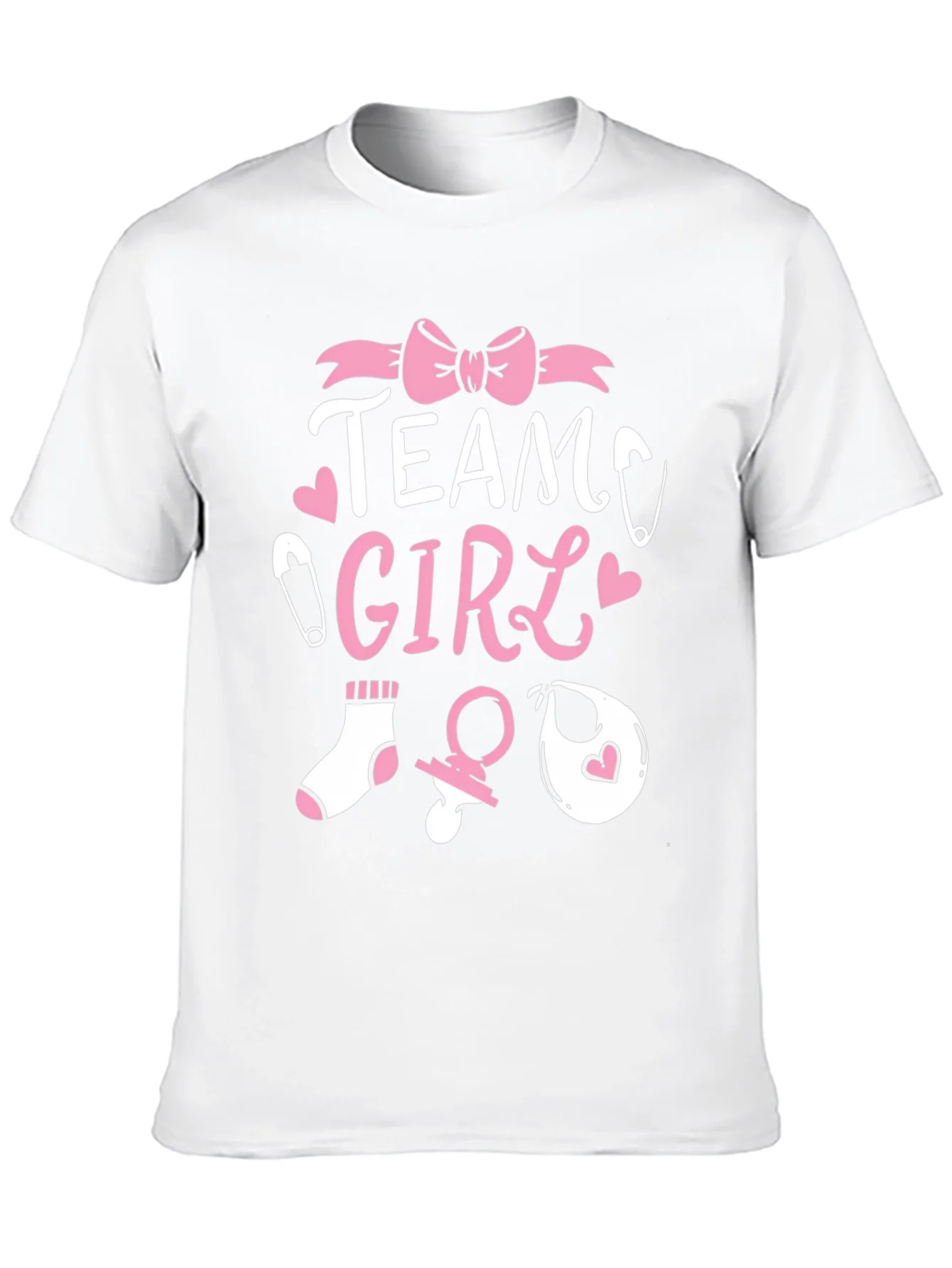 Team Girl Baby Shower T-Shirt