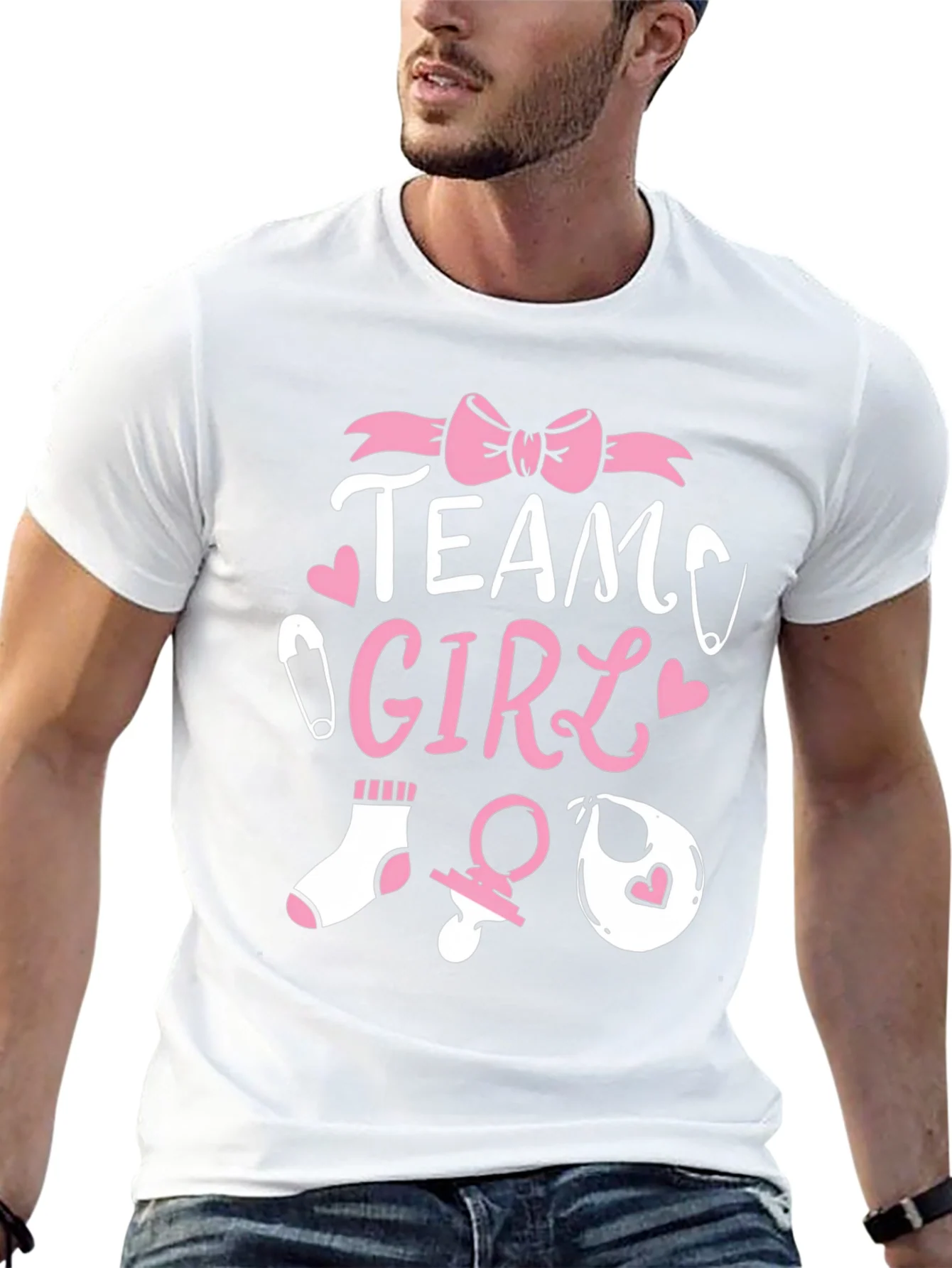 Team Girl Baby Shower T-Shirt