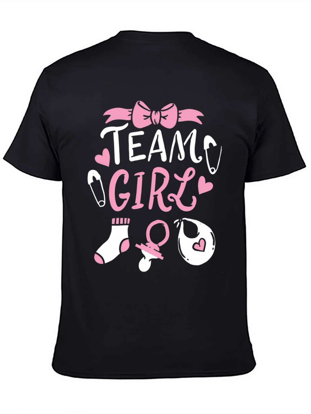 Team Girl Baby Shower T-Shirt