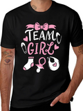 Team Girl Baby Shower T-Shirt