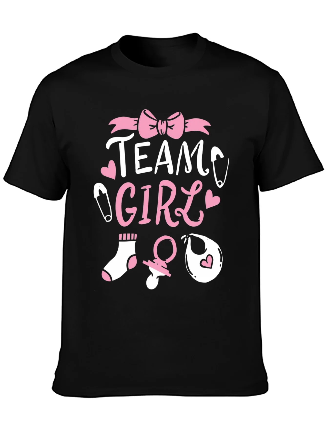 Team Girl Baby Shower T-Shirt