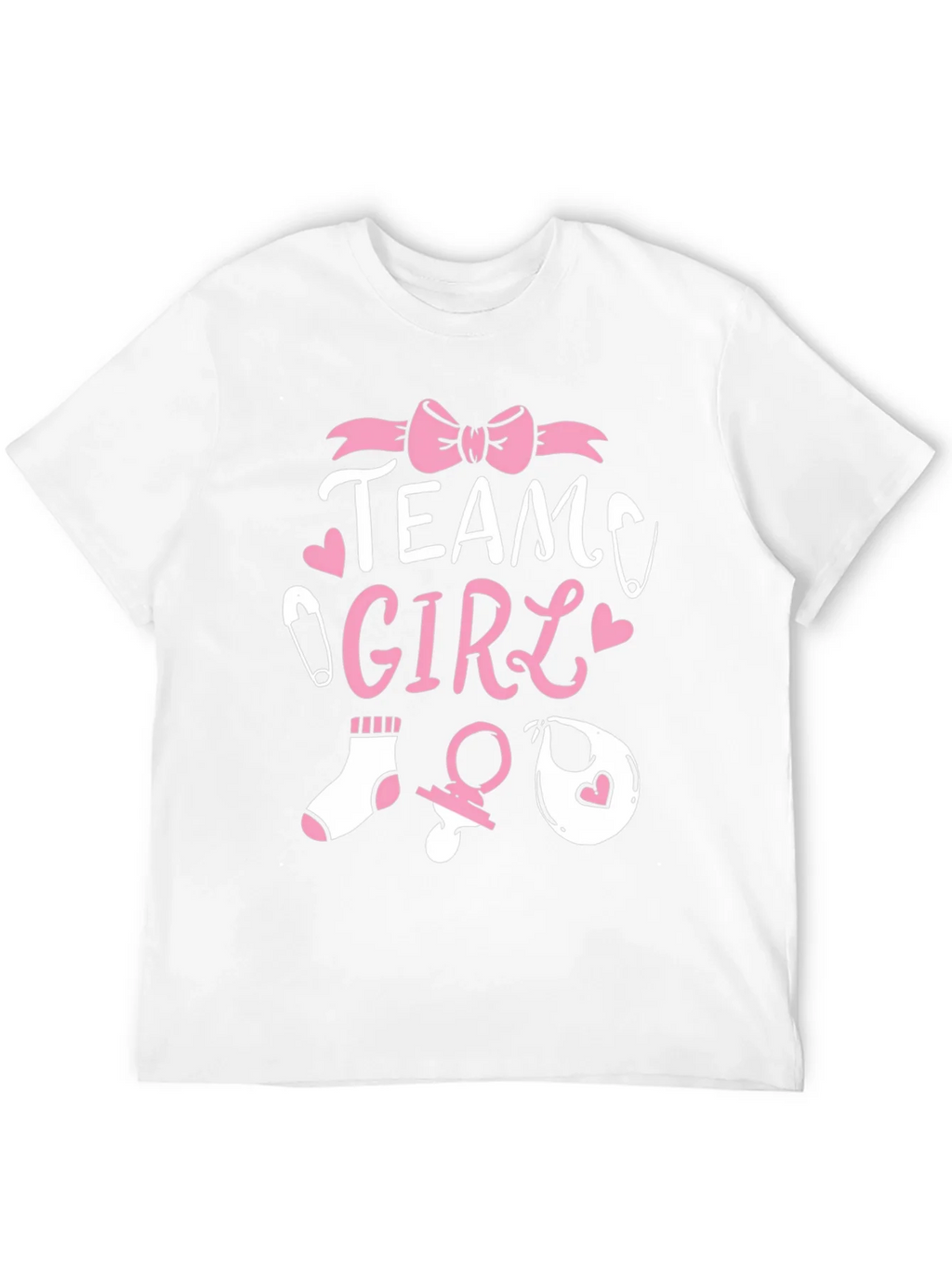 Team Girl Baby Shower T-Shirt