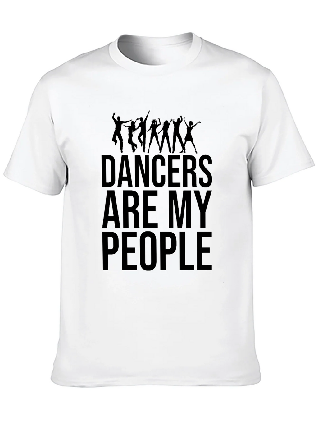 Dancers Are My People Graphic Tee - Black