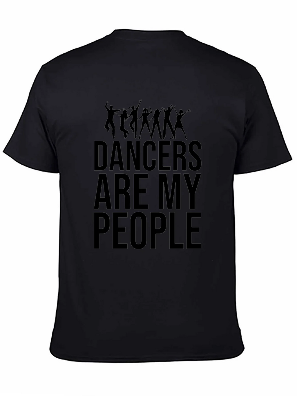 Dancers Are My People Graphic Tee - Black