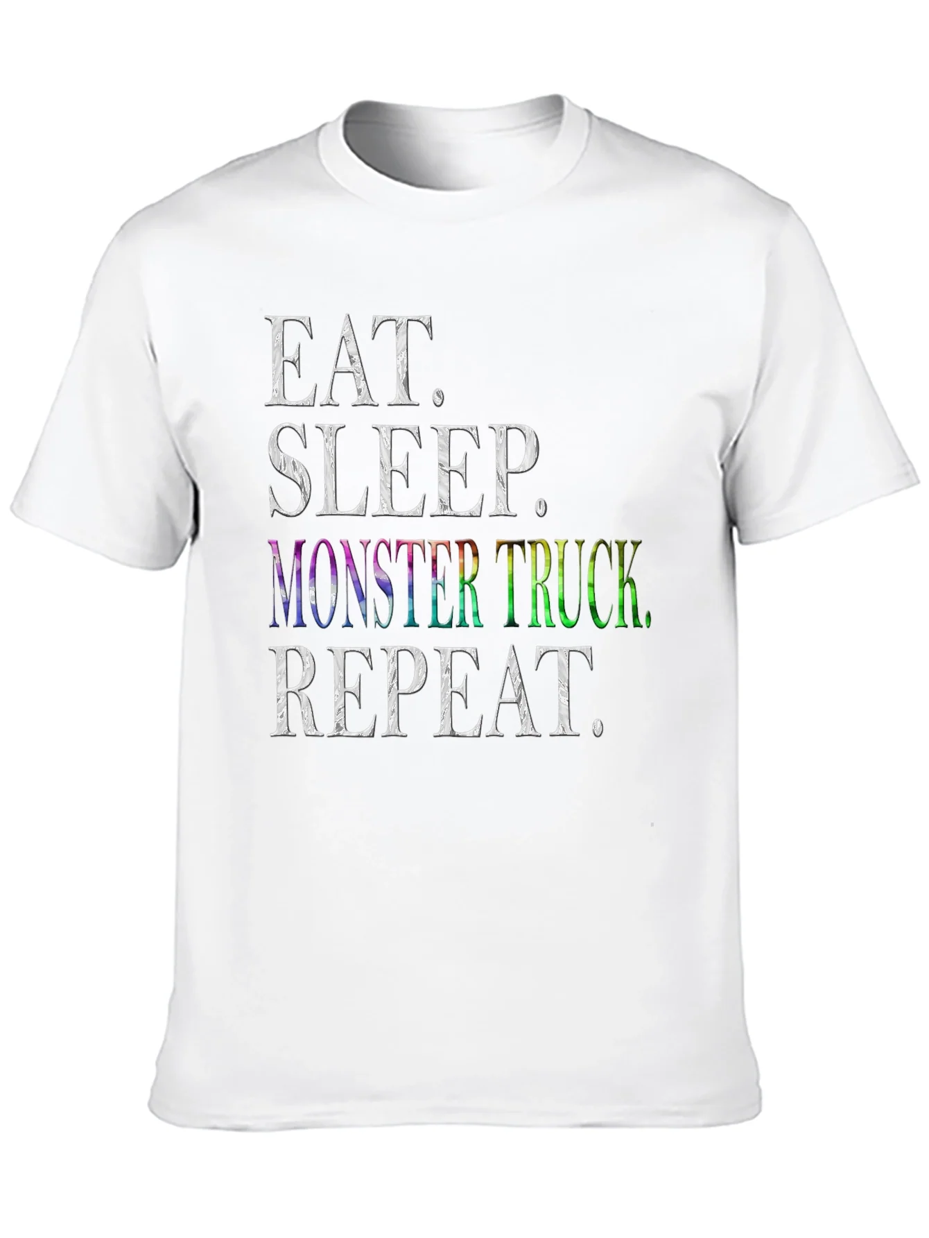 Eat Sleep Monster Truck Repeat T-Shirt