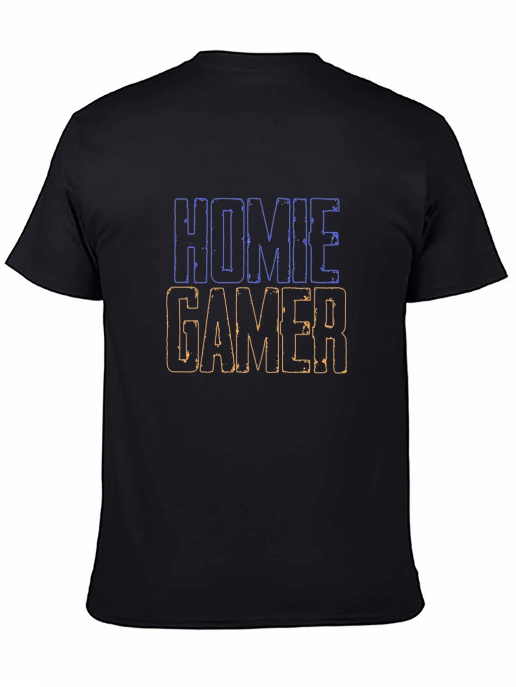 Homie Gamer Black Graphic Tee
