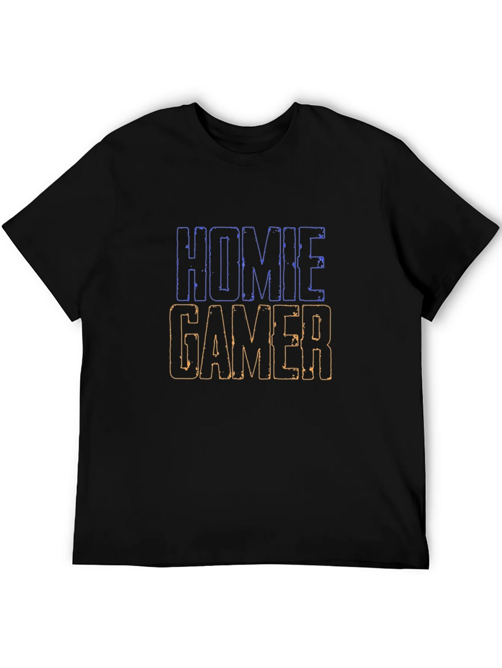 Homie Gamer Black Graphic Tee