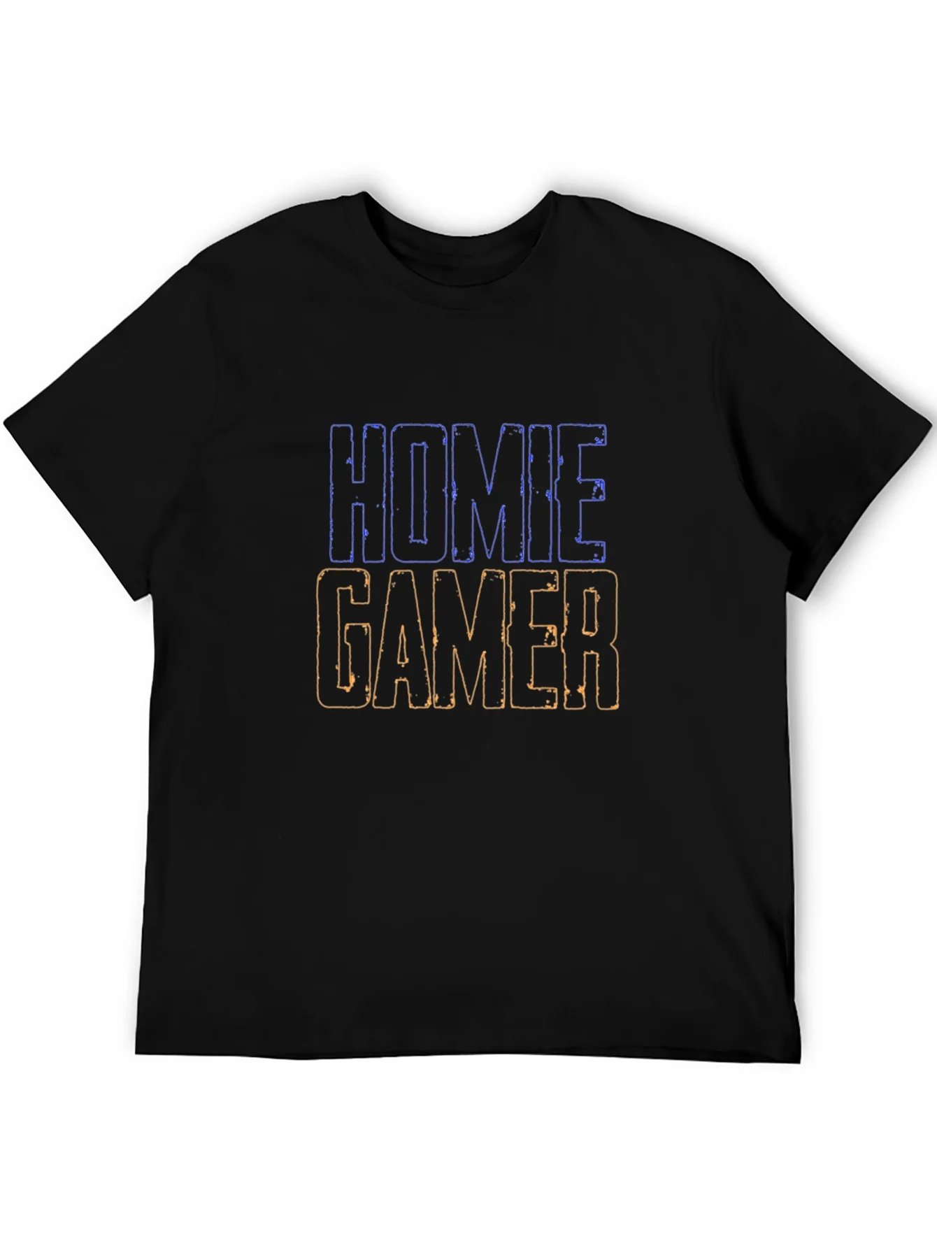 Homie Gamer Black Graphic Tee