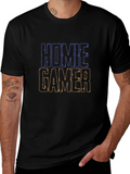 Homie Gamer Black Graphic Tee