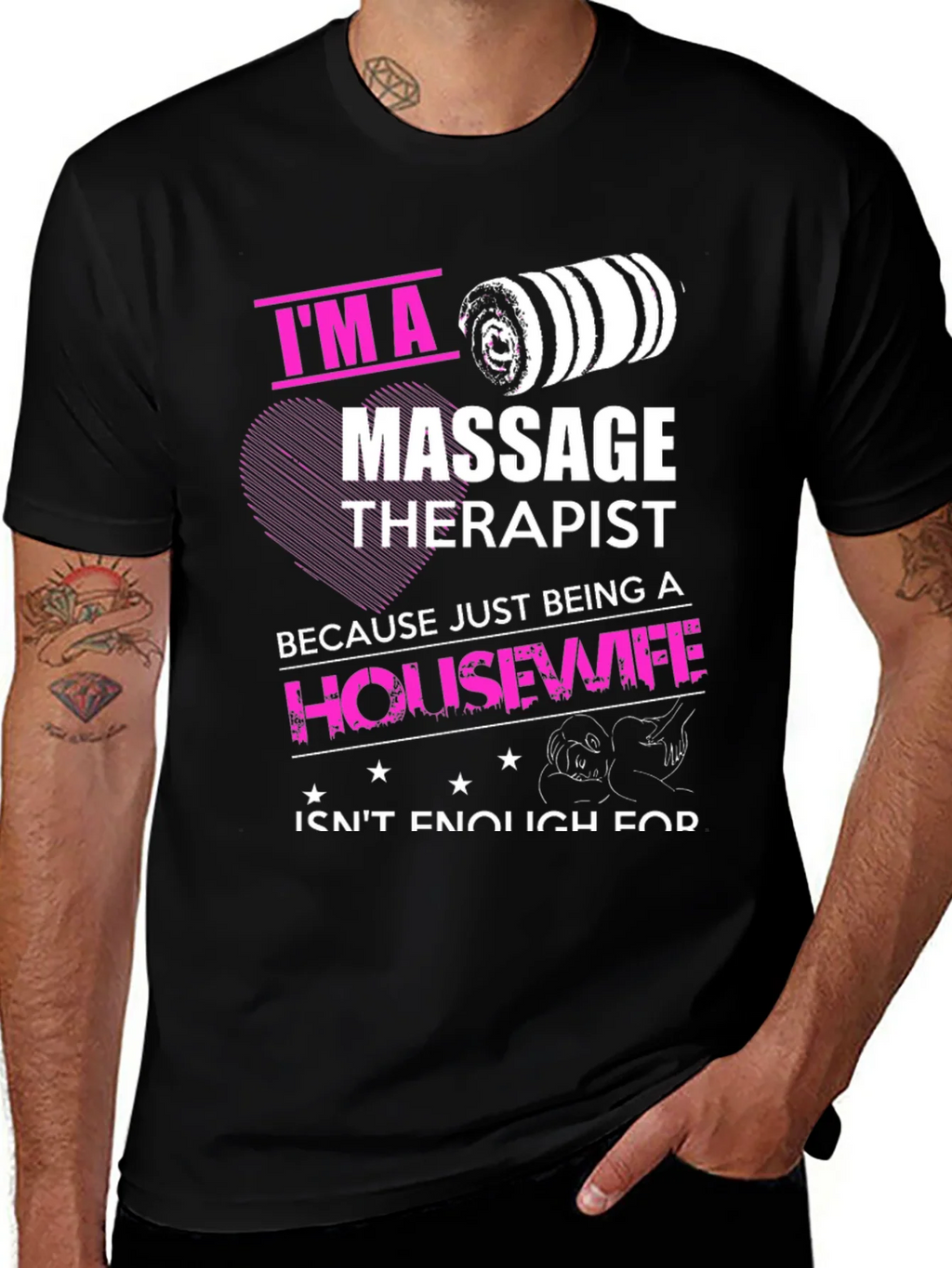 Massage Therapist Novelty T-Shirt
