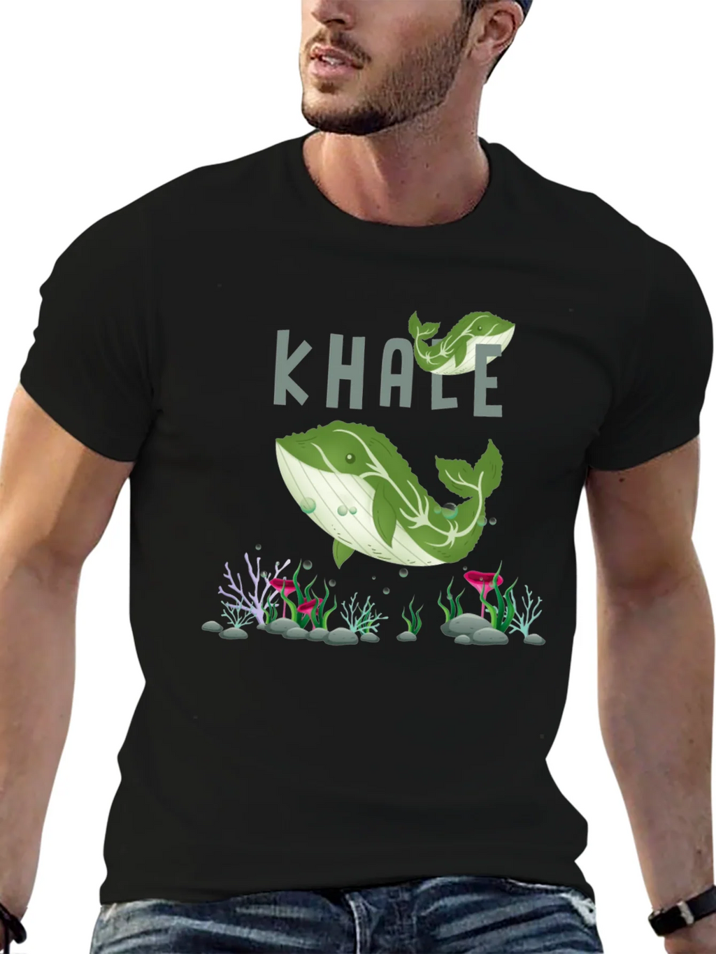 Khale Whale Graphic Tee - Unisex