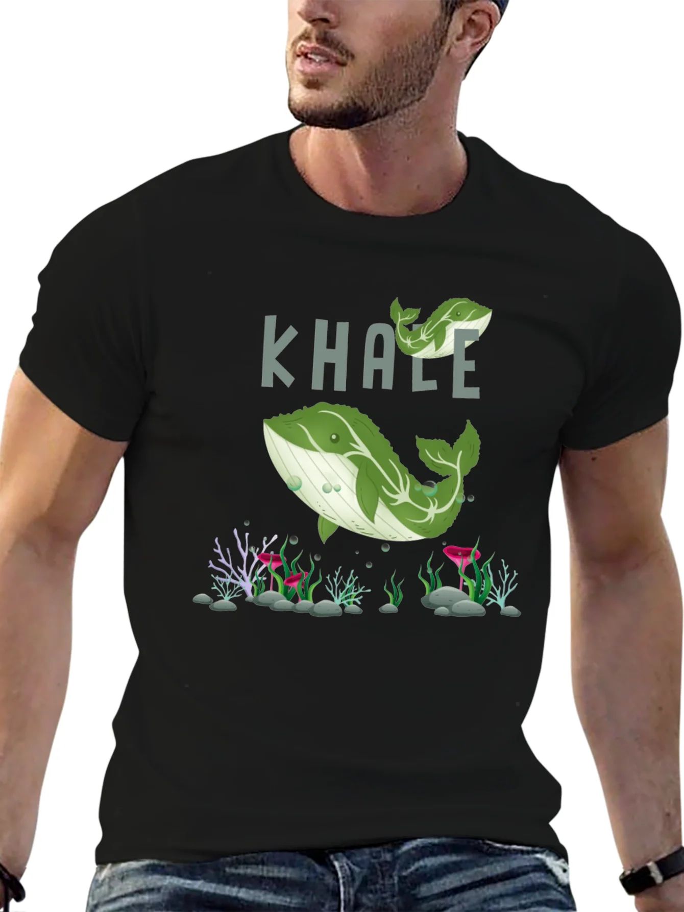 Khale Whale Graphic Tee - Unisex