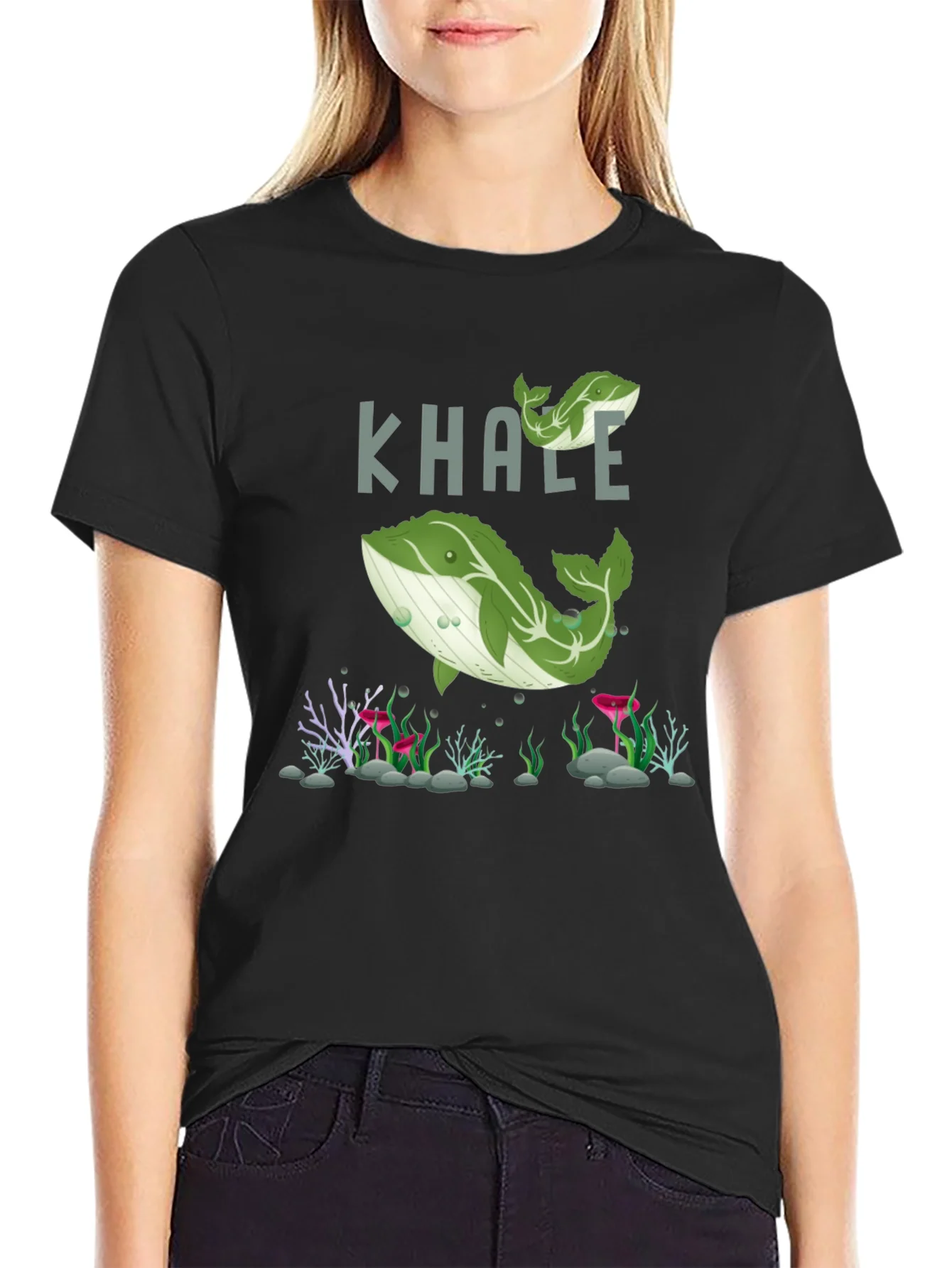 Khale Whale Graphic Tee - Unisex