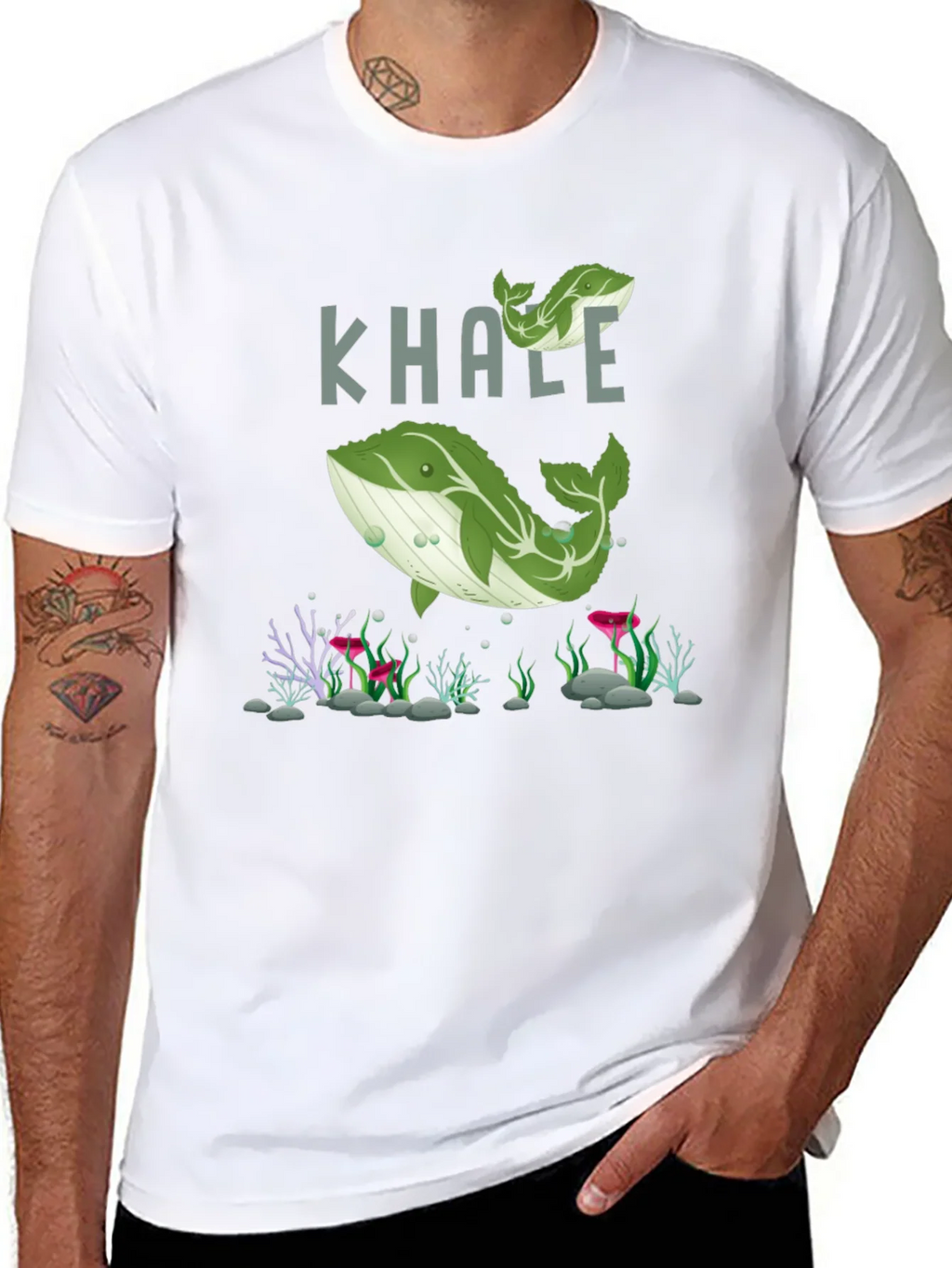 Khale Whale Graphic Tee - Unisex