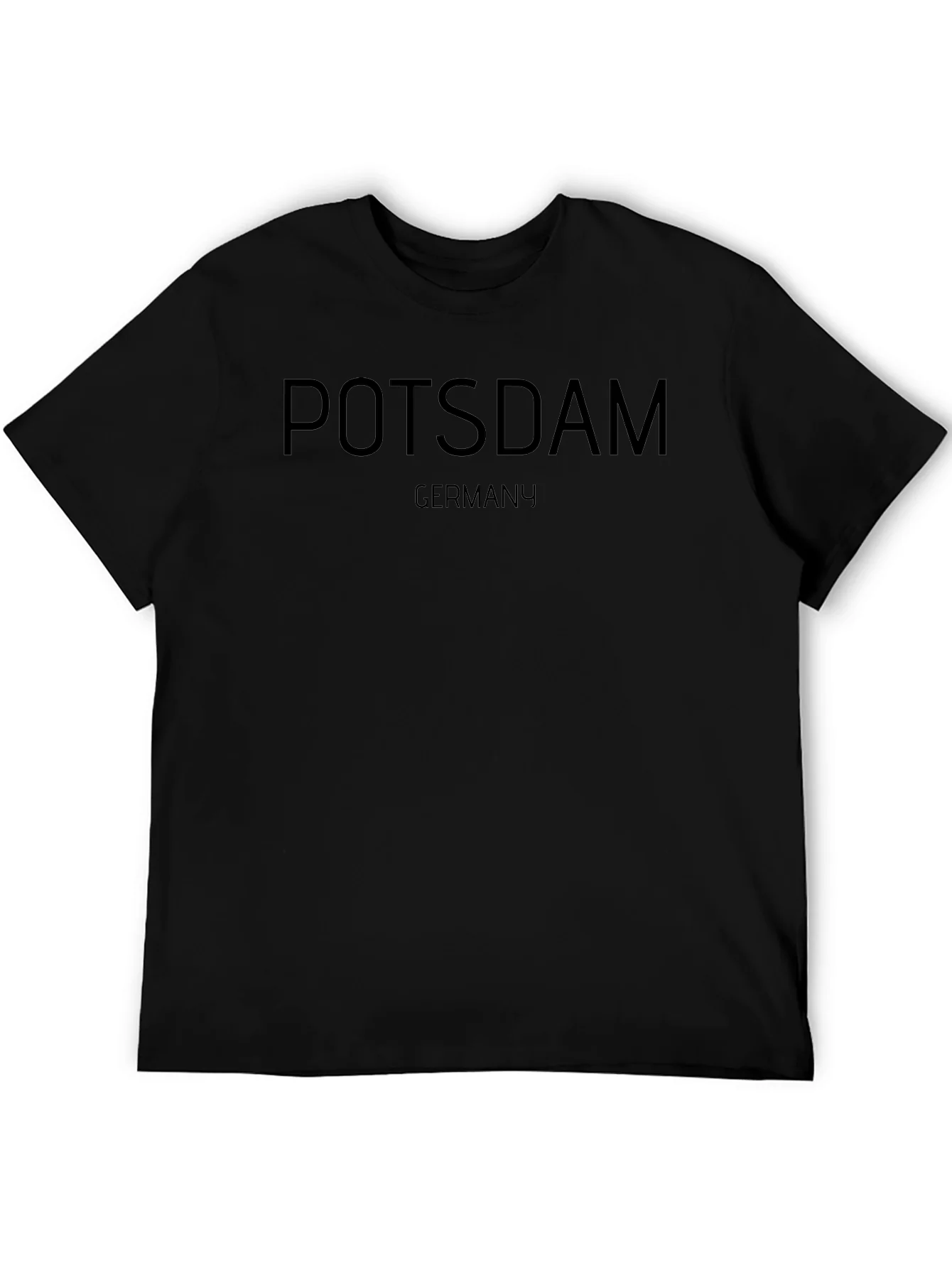 Potsdam Germany Black Graphic T-Shirt