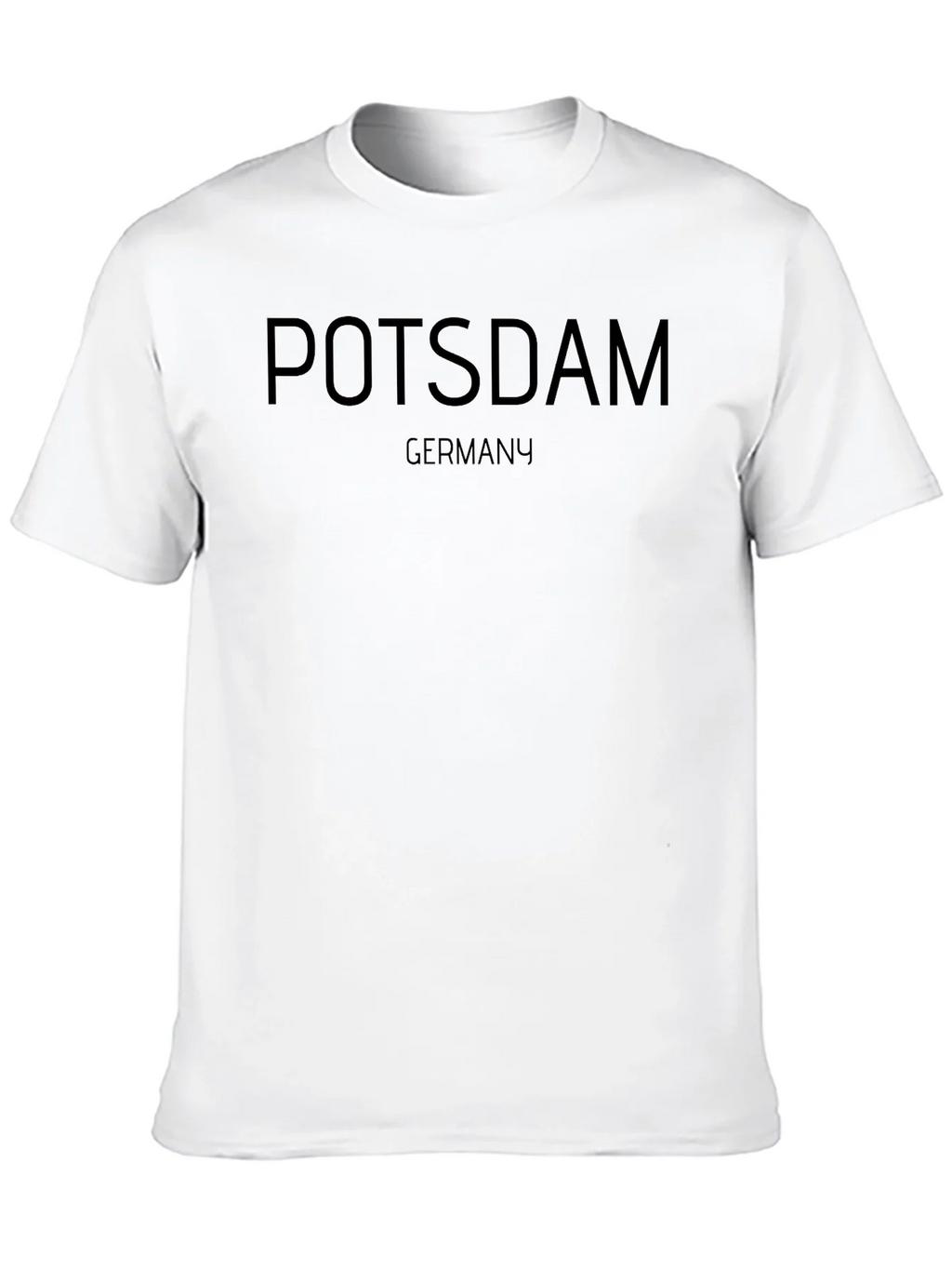 Potsdam Germany Black Graphic T-Shirt