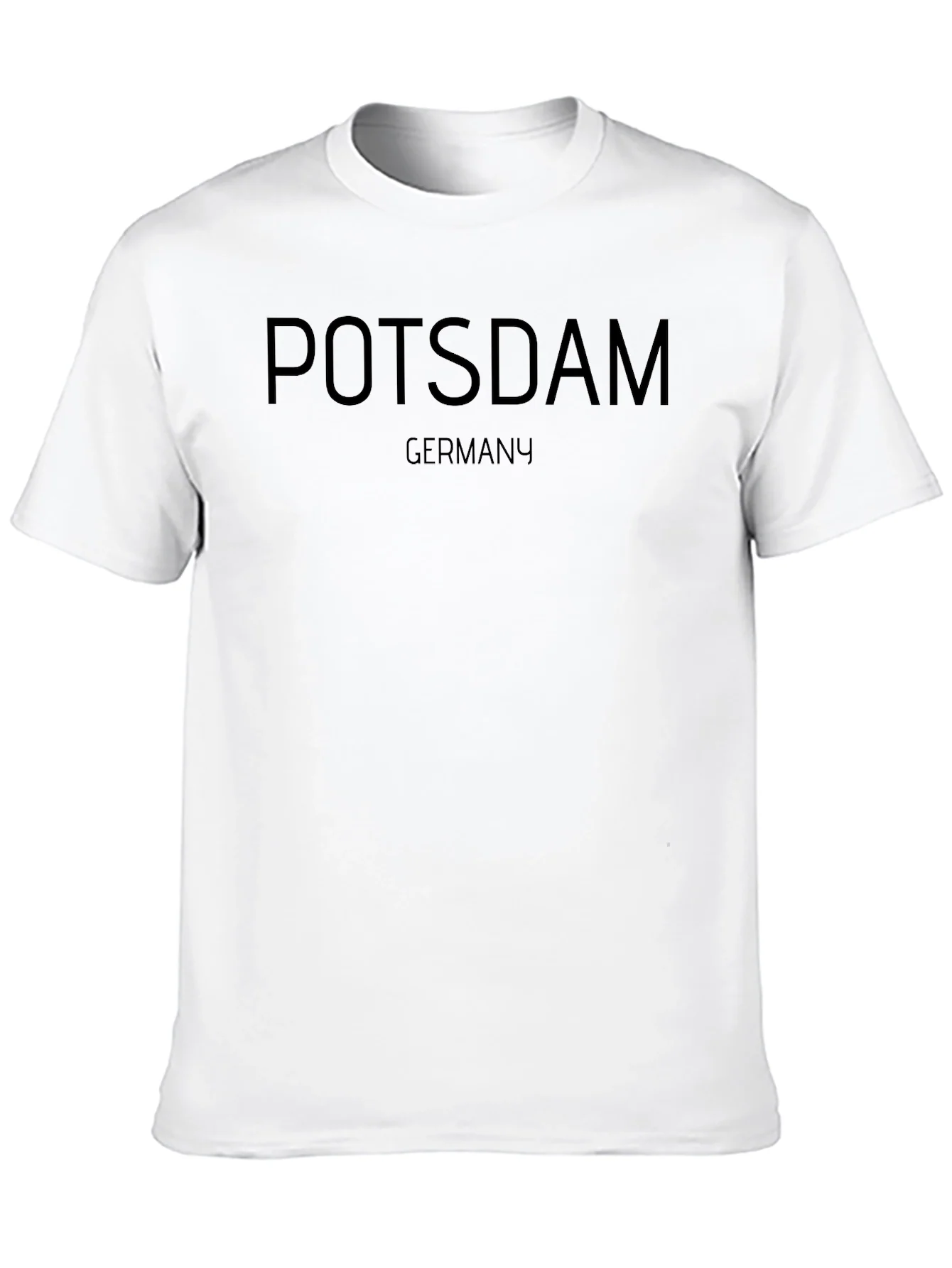 Potsdam Germany Black Graphic T-Shirt