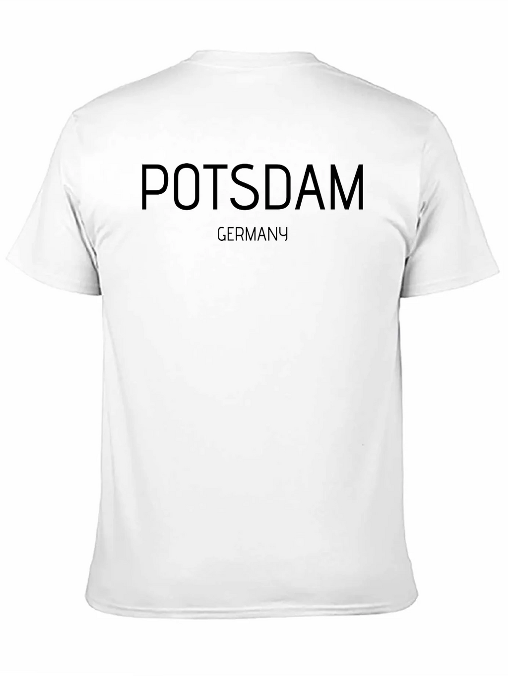Potsdam Germany Black Graphic T-Shirt